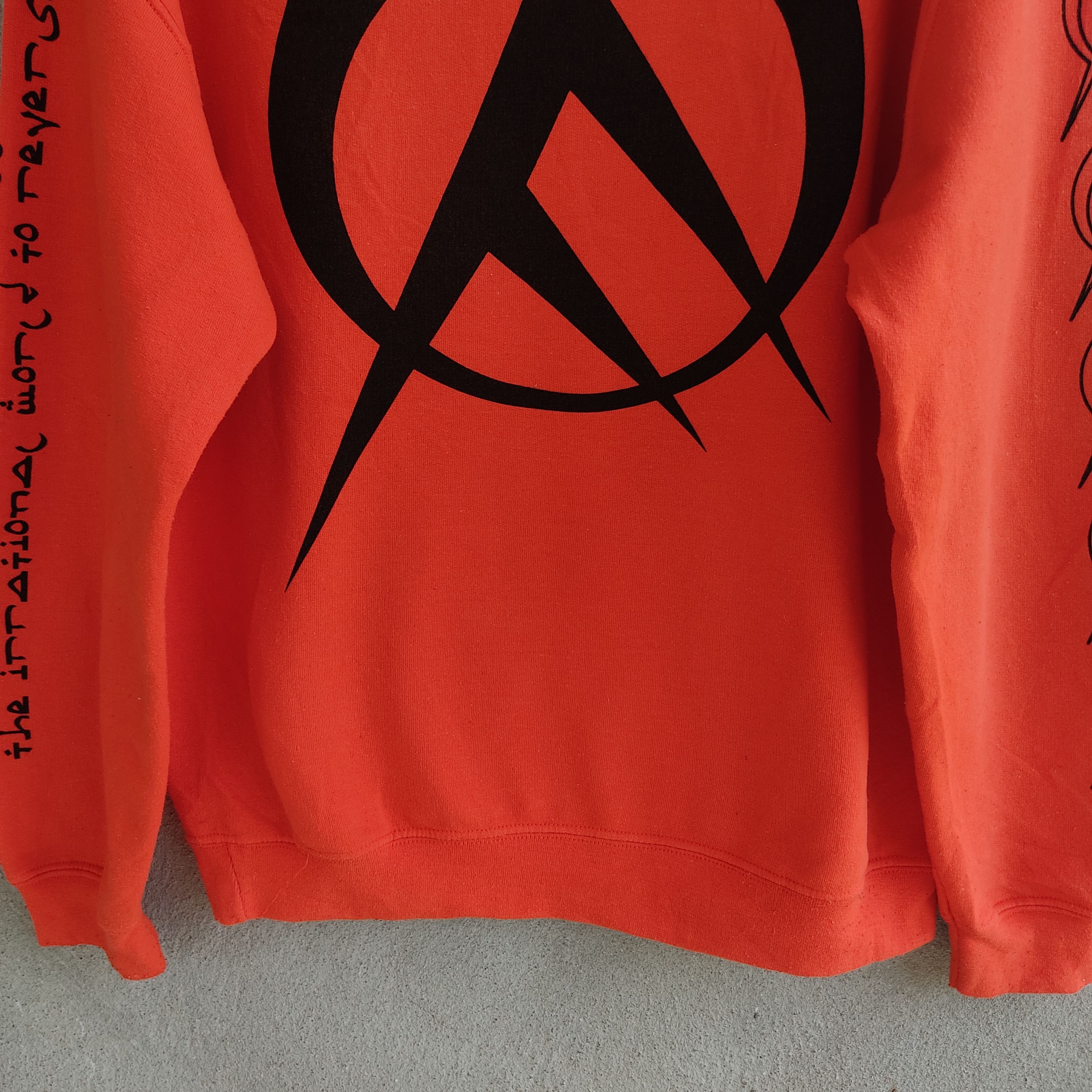 Designer × Gildan Oledickfoggy Big Logo Orange Hoodie Size US M / EU 48-50 / 2 - 10 Thumbnail