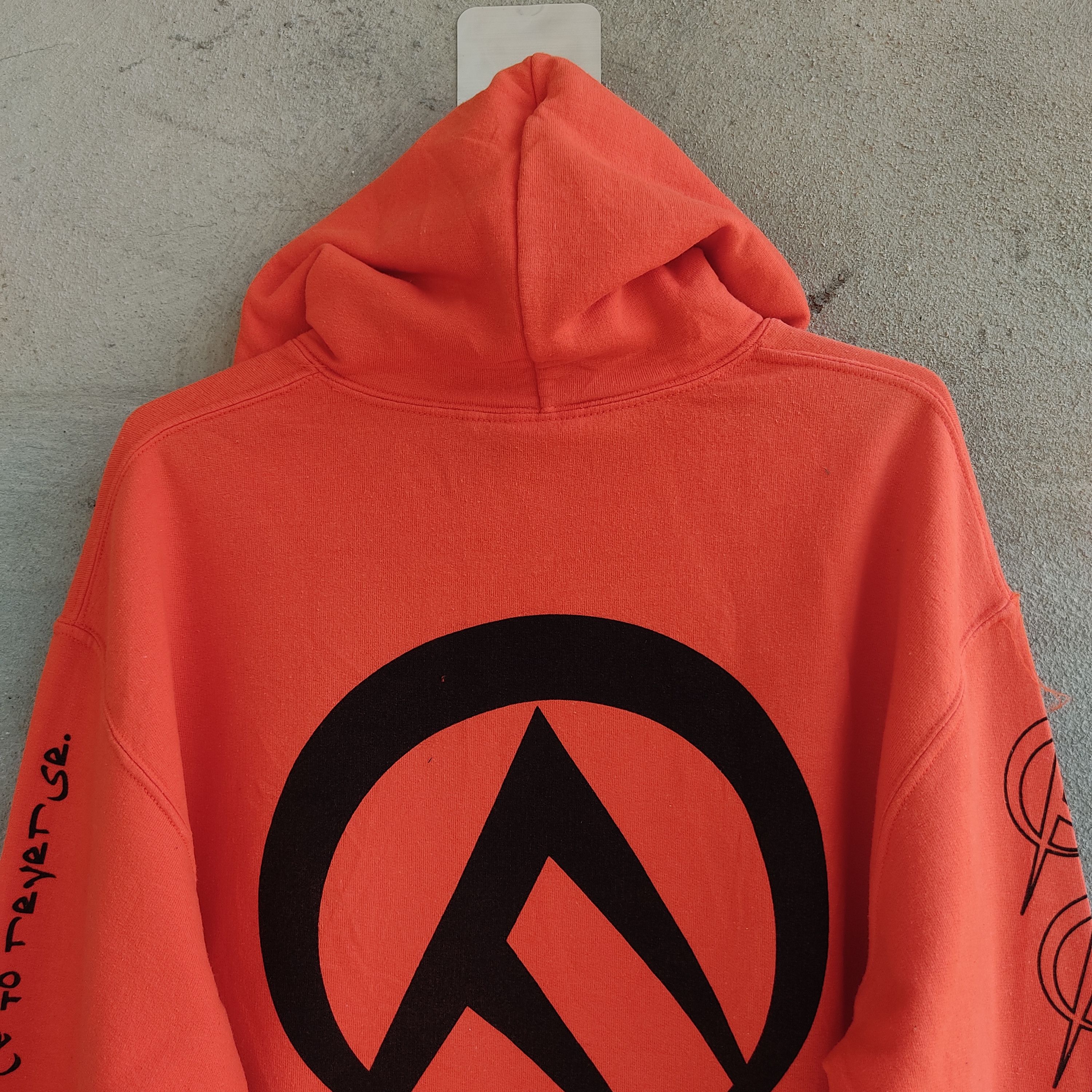 Designer × Gildan Oledickfoggy Big Logo Orange Hoodie Size US M / EU 48-50 / 2 - 9 Thumbnail