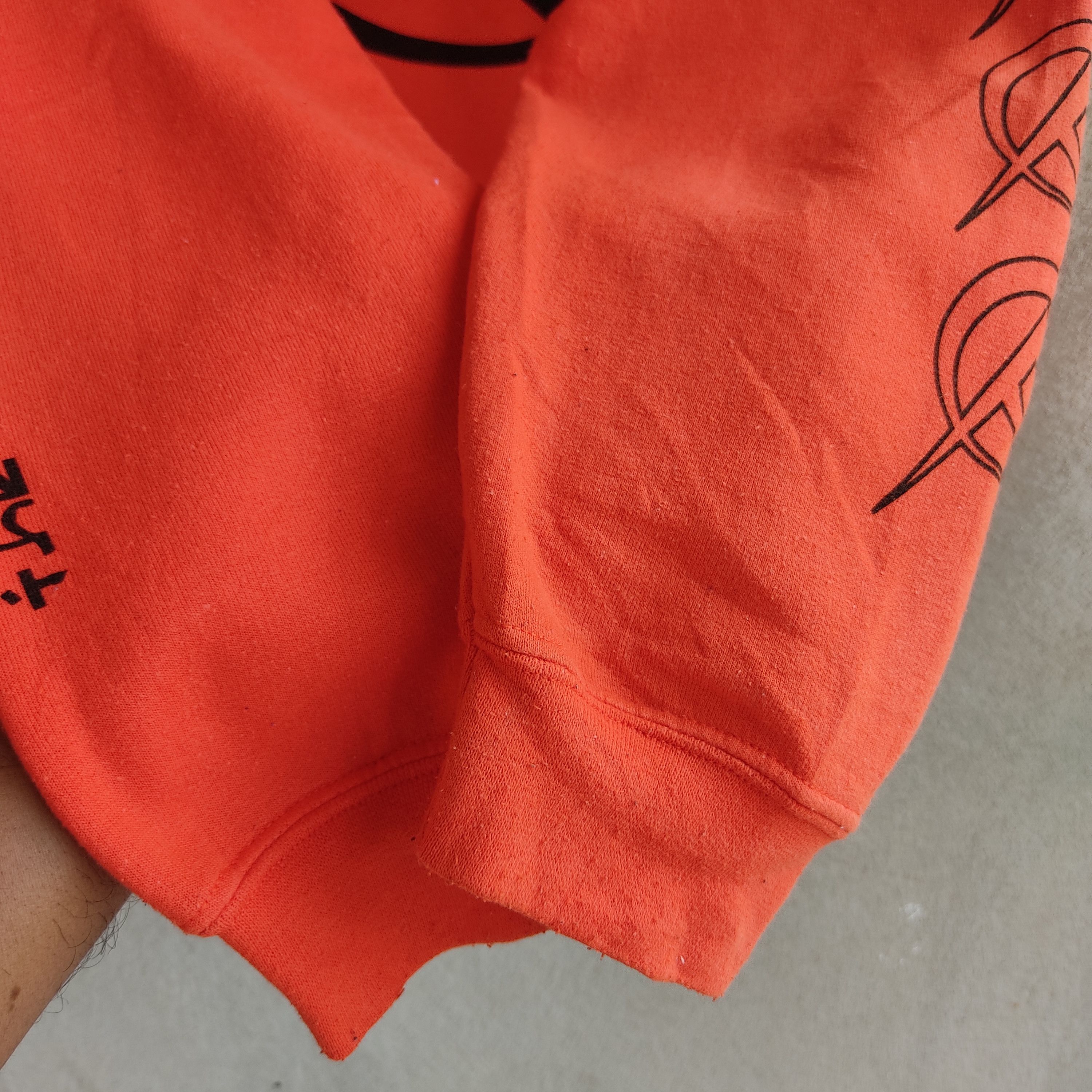 Designer × Gildan Oledickfoggy Big Logo Orange Hoodie Size US M / EU 48-50 / 2 - 12 Thumbnail