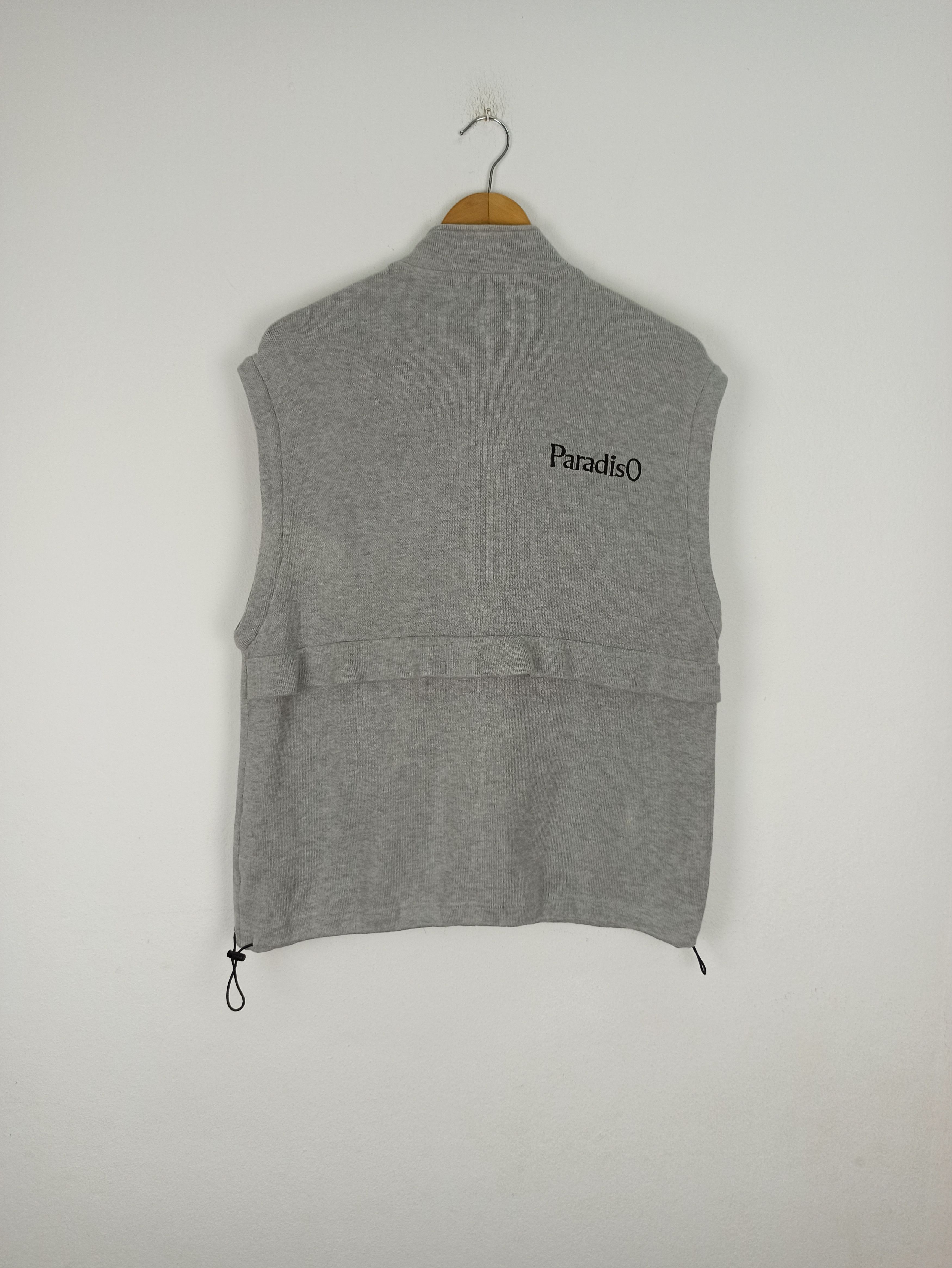 Japanese Brand 🔥Rare🔥 Paradiso Vest embroidered Big Logo (c47) Size US M / EU 48-50 / 2 - 4 Thumbnail
