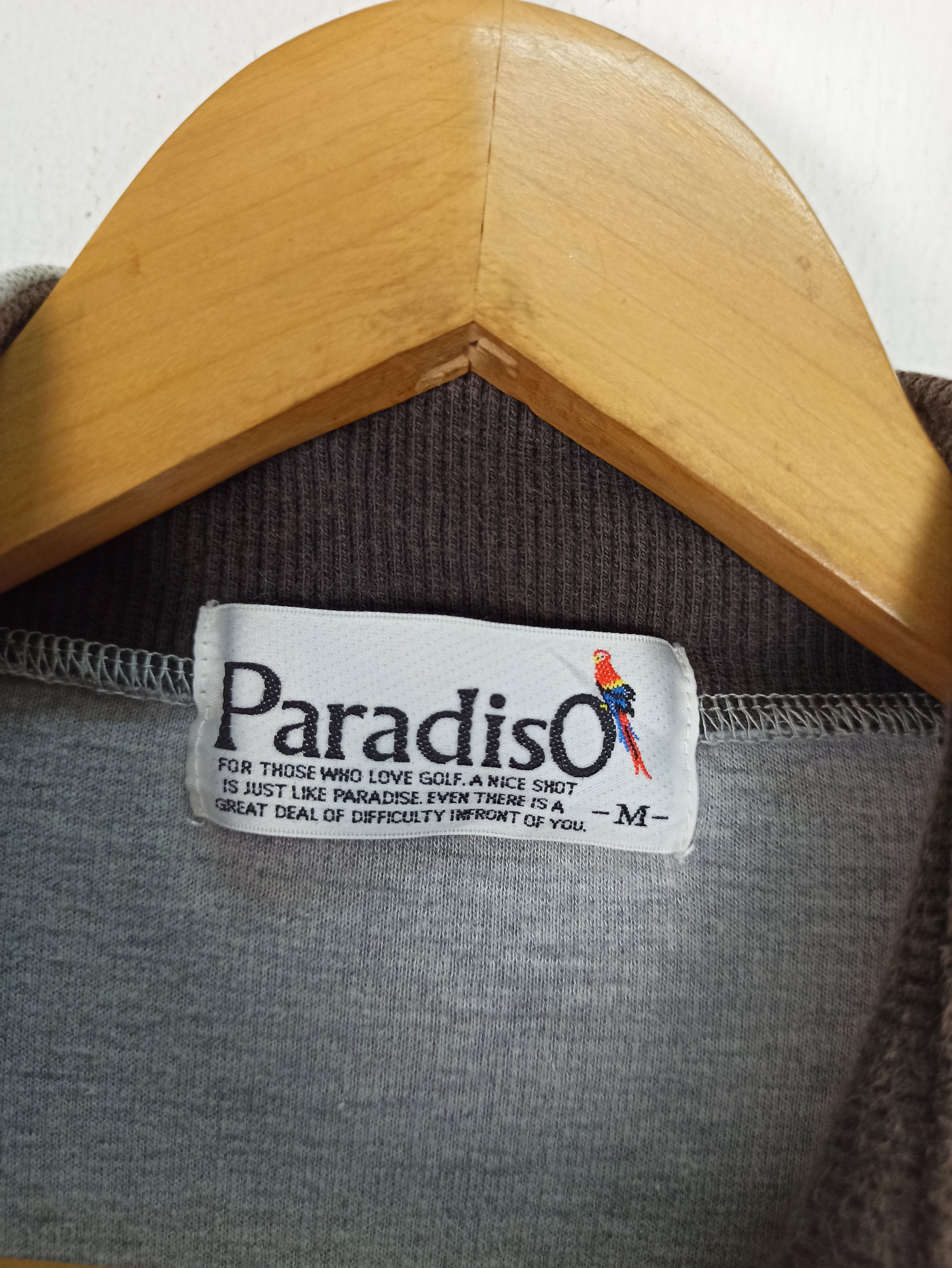 Japanese Brand 🔥Rare🔥 Paradiso Vest embroidered Big Logo (c47) Size US M / EU 48-50 / 2 - 7 Thumbnail