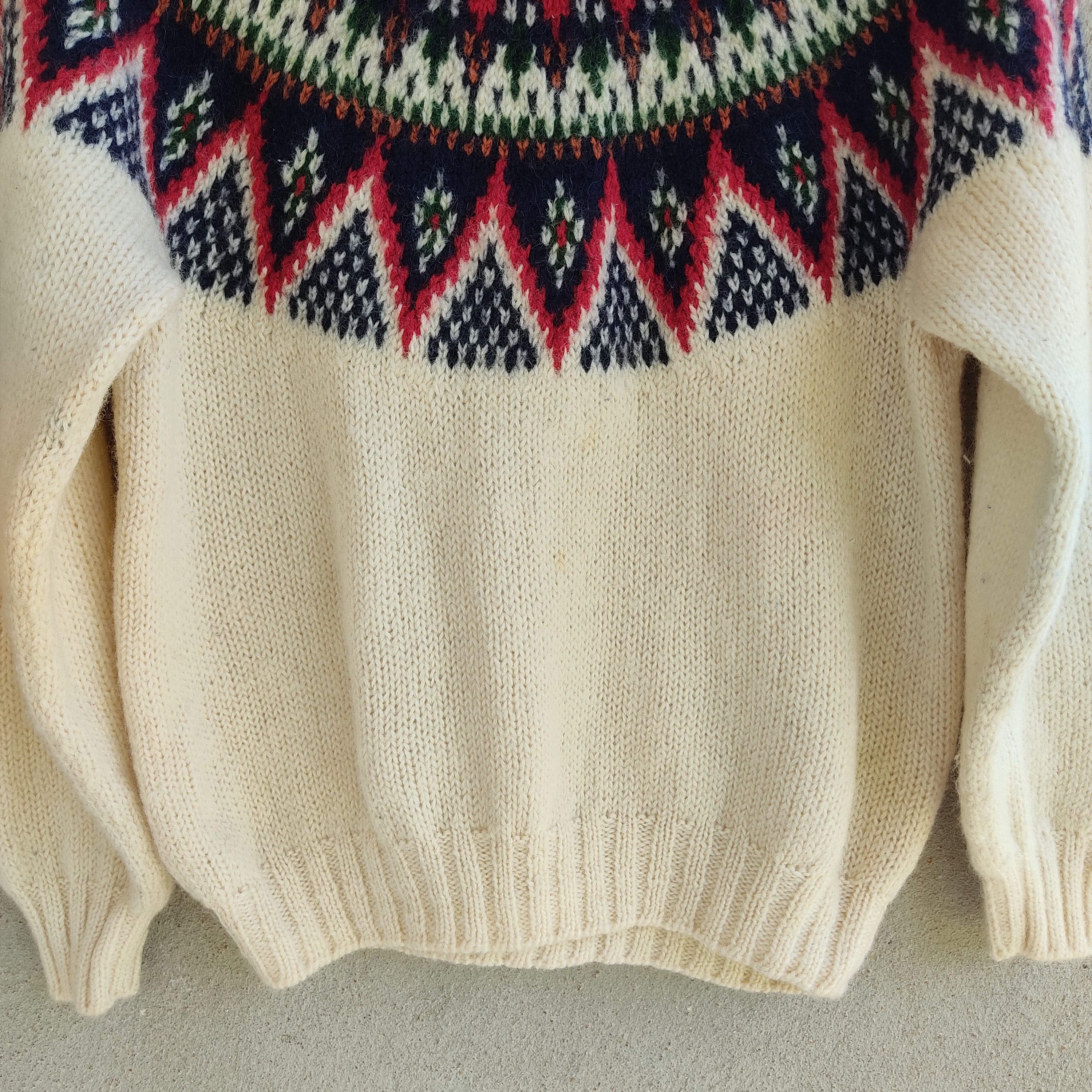 Other Sweet Cabin Hand Knit Navajo Mohair Knitwear Jumper Size US S / EU 44-46 / 1 - 3 Thumbnail