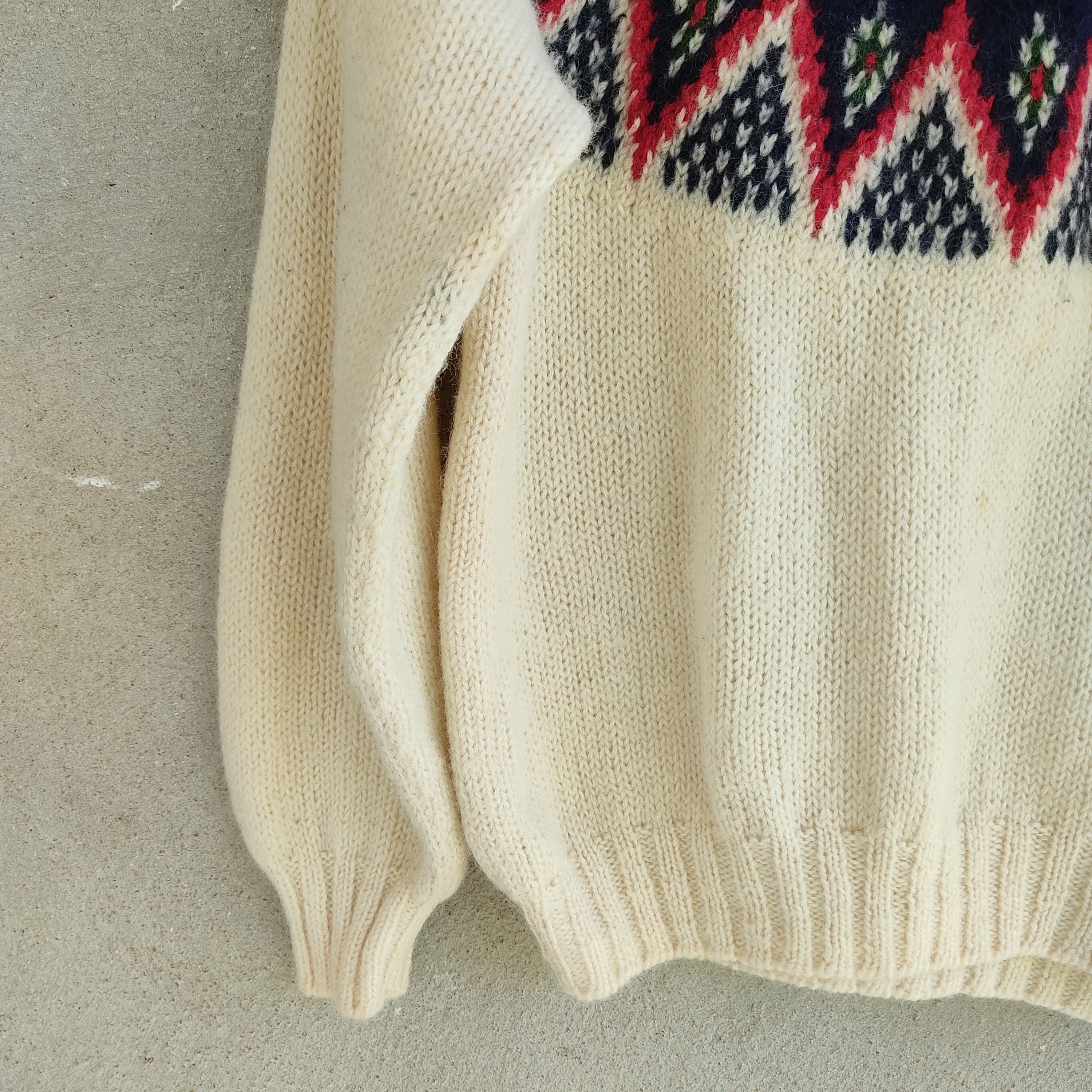Other Sweet Cabin Hand Knit Navajo Mohair Knitwear Jumper Size US S / EU 44-46 / 1 - 6 Thumbnail