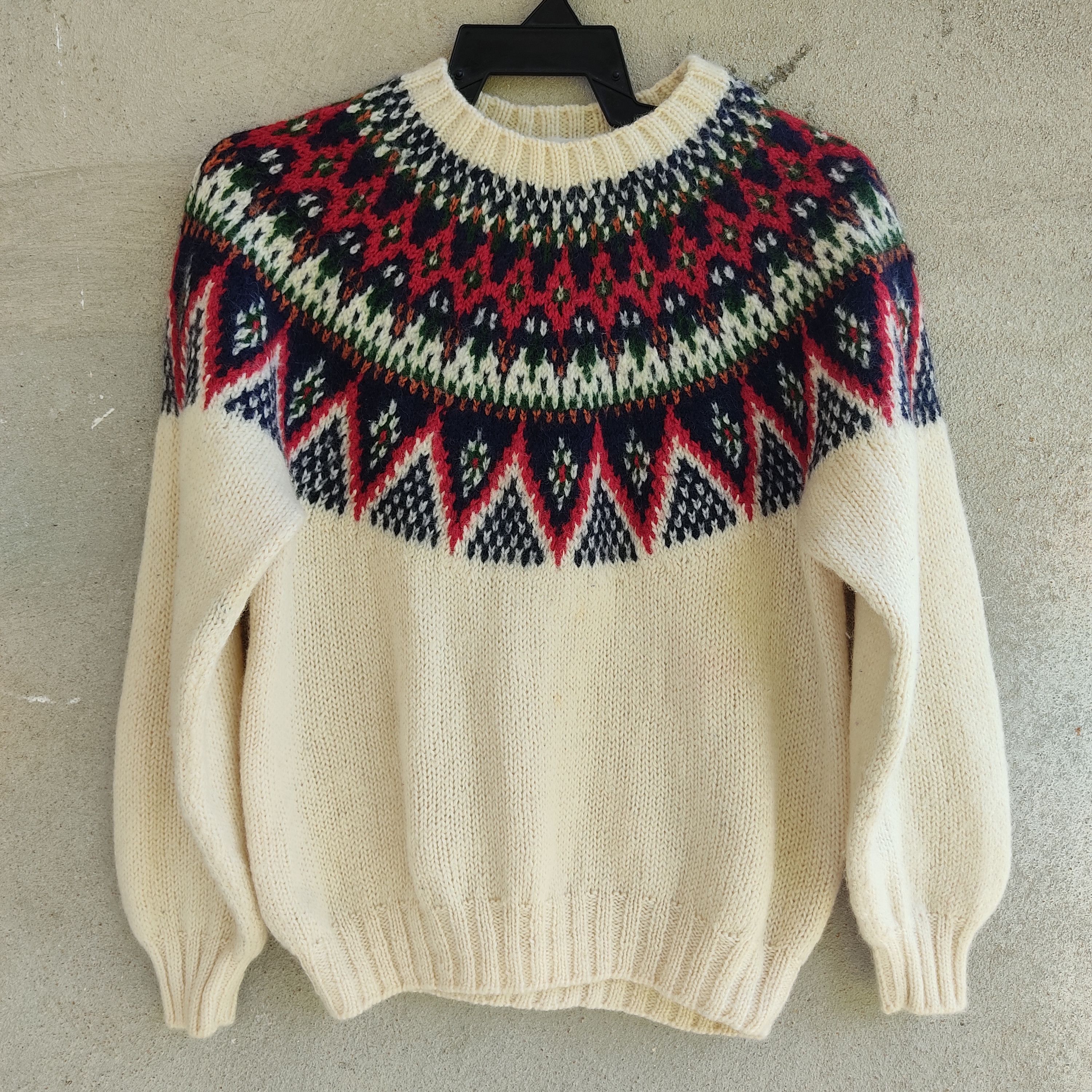 Other Sweet Cabin Hand Knit Navajo Mohair Knitwear Jumper Size US S / EU 44-46 / 1 - 1 Thumbnail