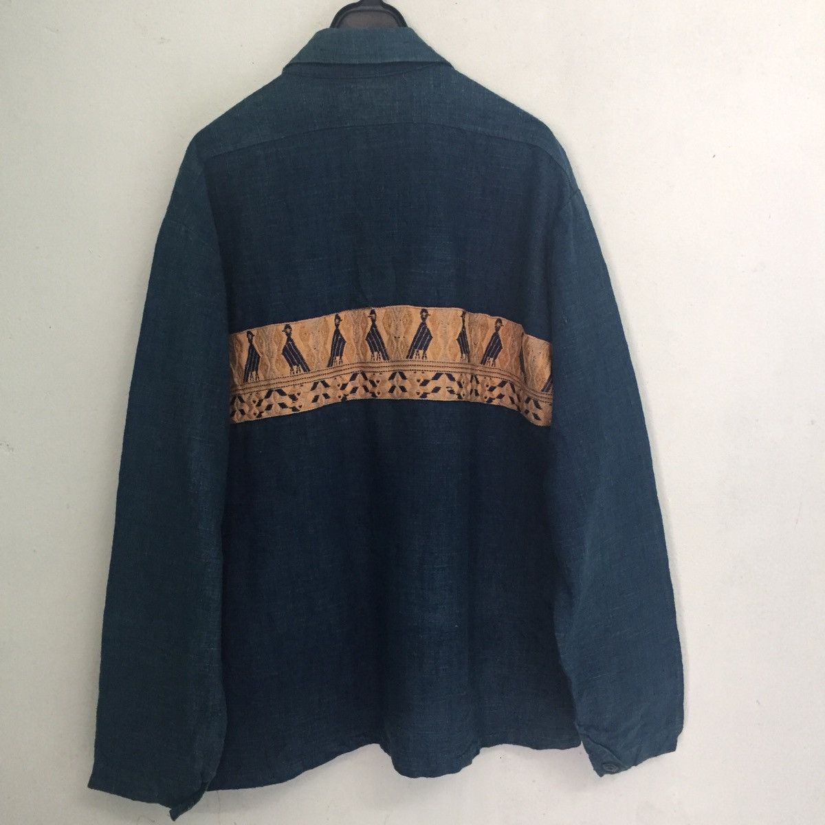 Japanese Brand Slap Shot Birds Kuno Symbols Button Up Jacket MADE IN JAPAN Size US M / EU 48-50 / 2 - 13 Thumbnail
