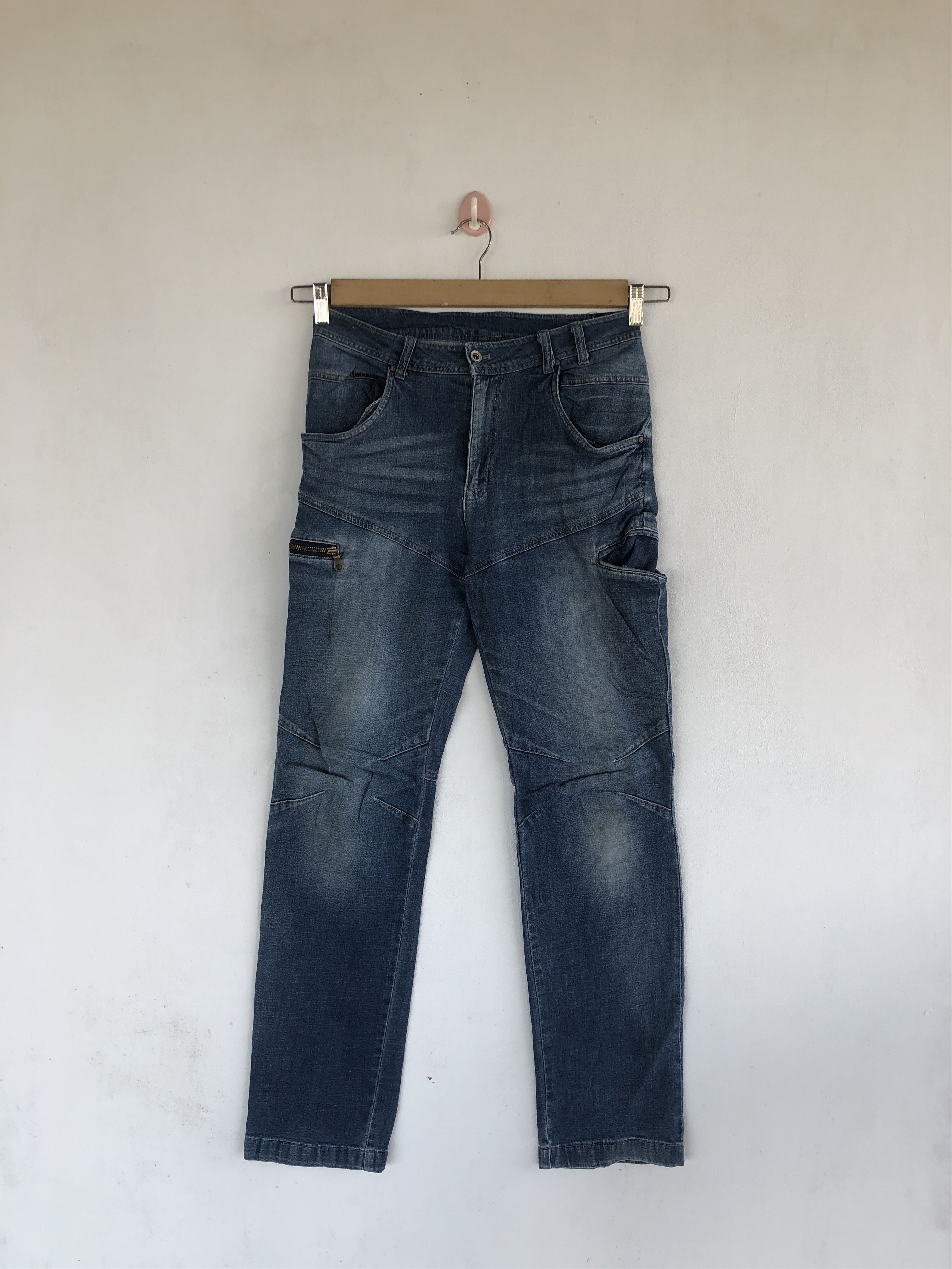 Japanese Brand Vintage Japanese Jeans Japanese Cargo Pants Denim Size US 26 / EU 42 - 1 Thumbnail