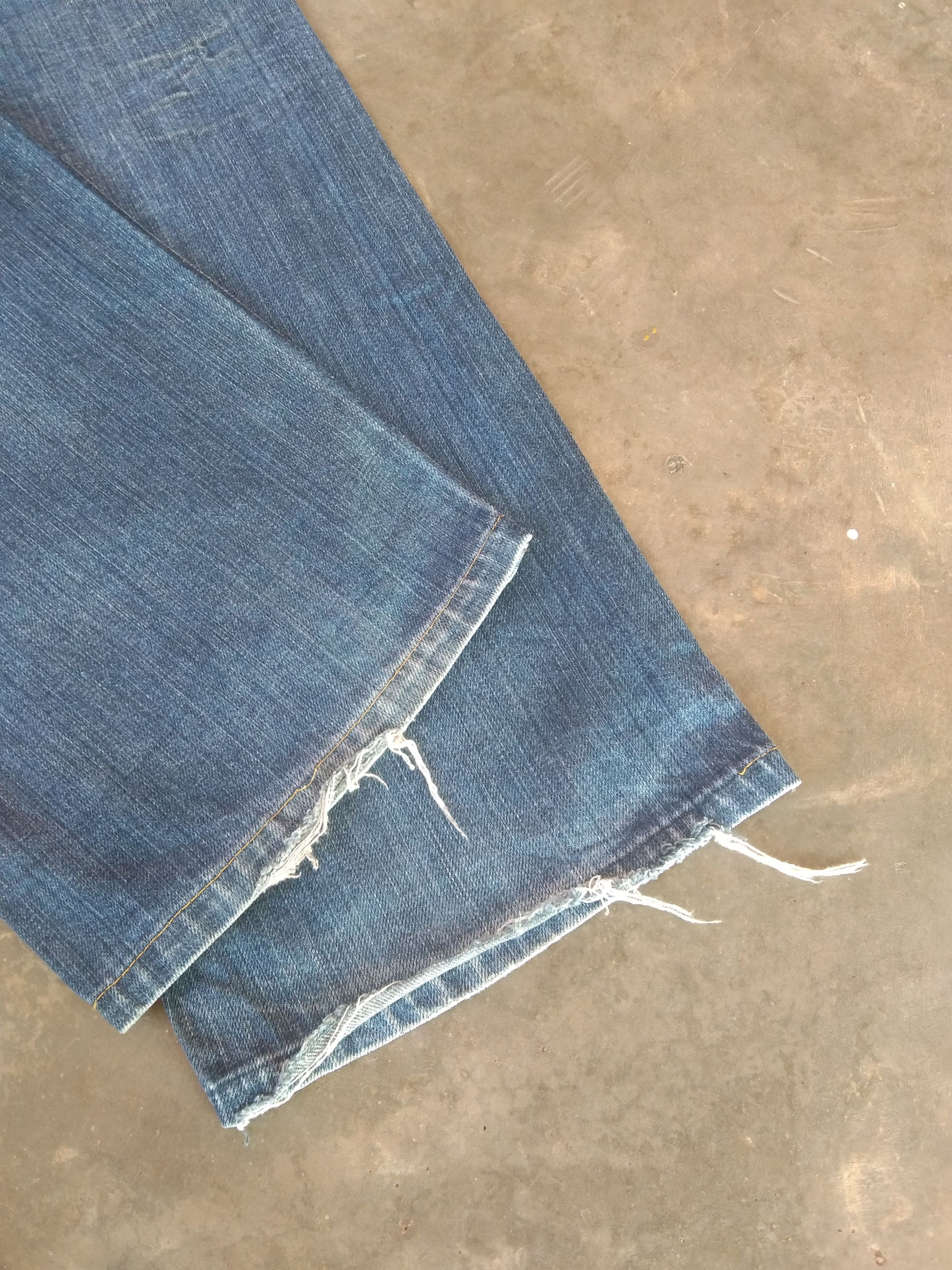 Levi's Vintage Levi's 501 Straight Leg Distressed Jeans 34x30 Size US 34 / EU 50 - 3 Thumbnail