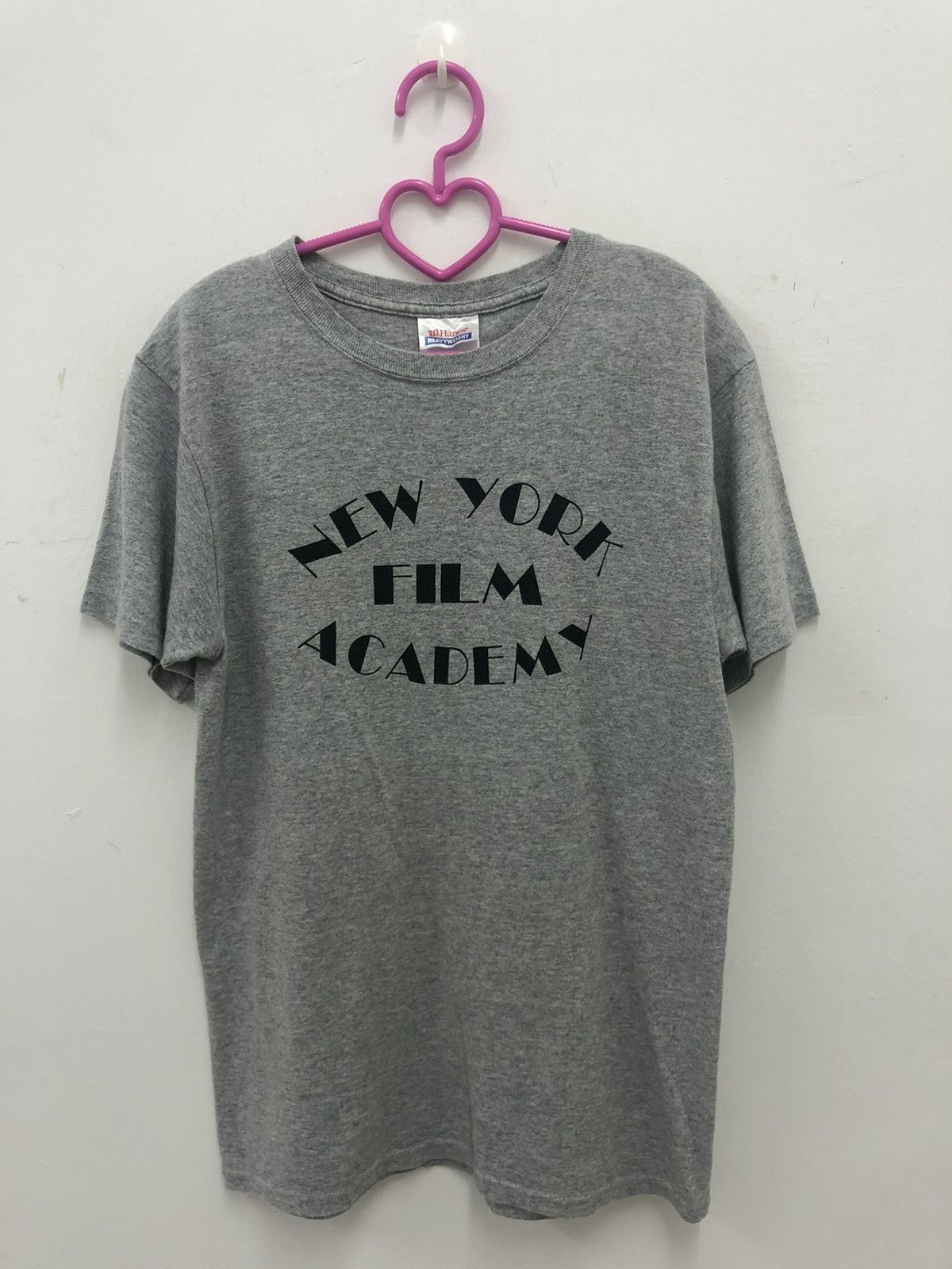 image of Movie x Vintage New York Film Academy Shirt in Grey, Men's (Size Small)