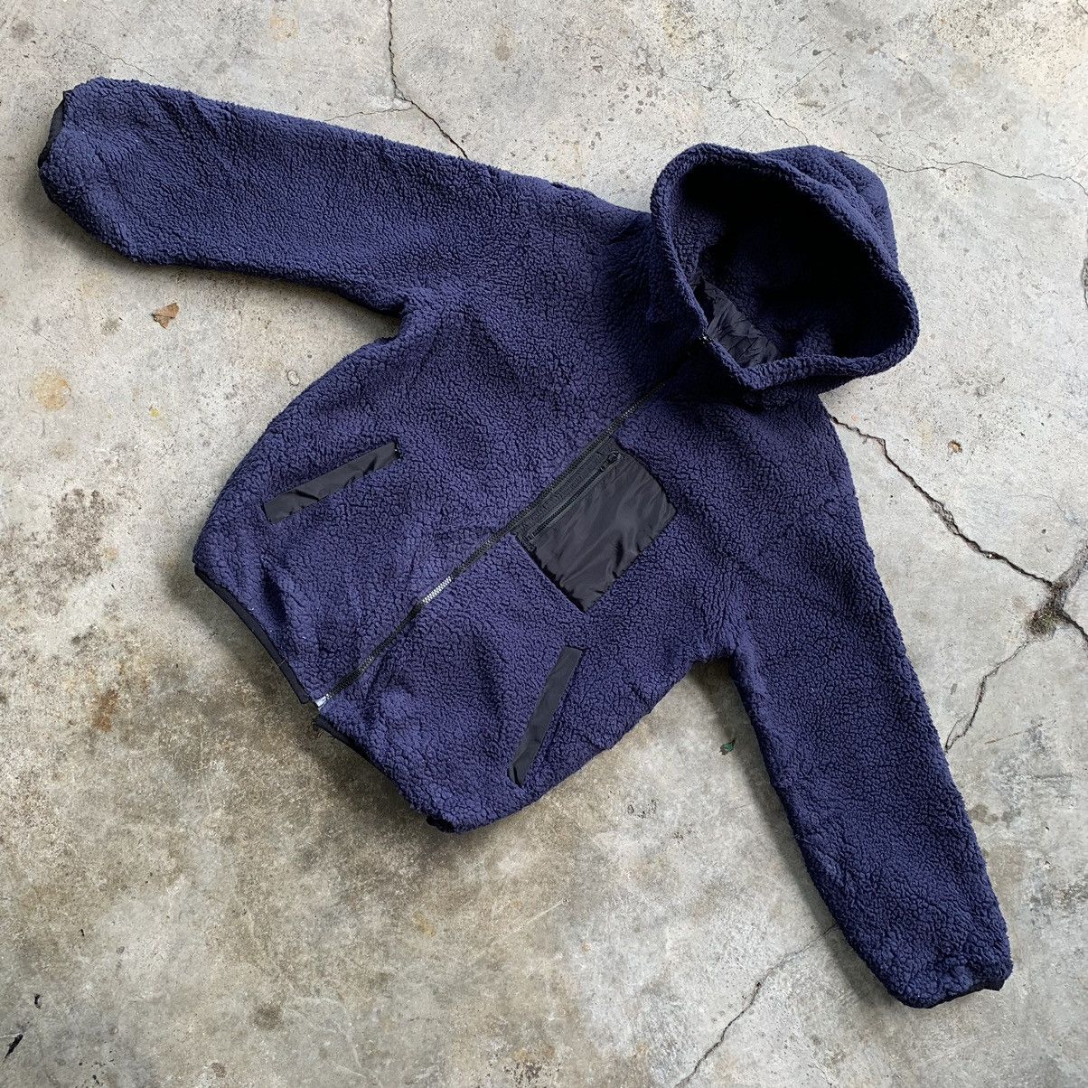 Japanese Brand Japanese brand deep pile fleece hoodie jacket Size US M / EU 48-50 / 2 - 6 Thumbnail