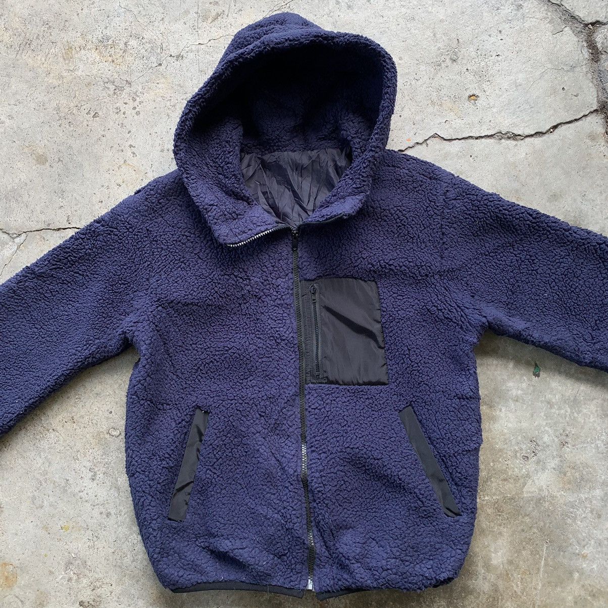 Japanese Brand Japanese brand deep pile fleece hoodie jacket Size US M / EU 48-50 / 2 - 9 Thumbnail