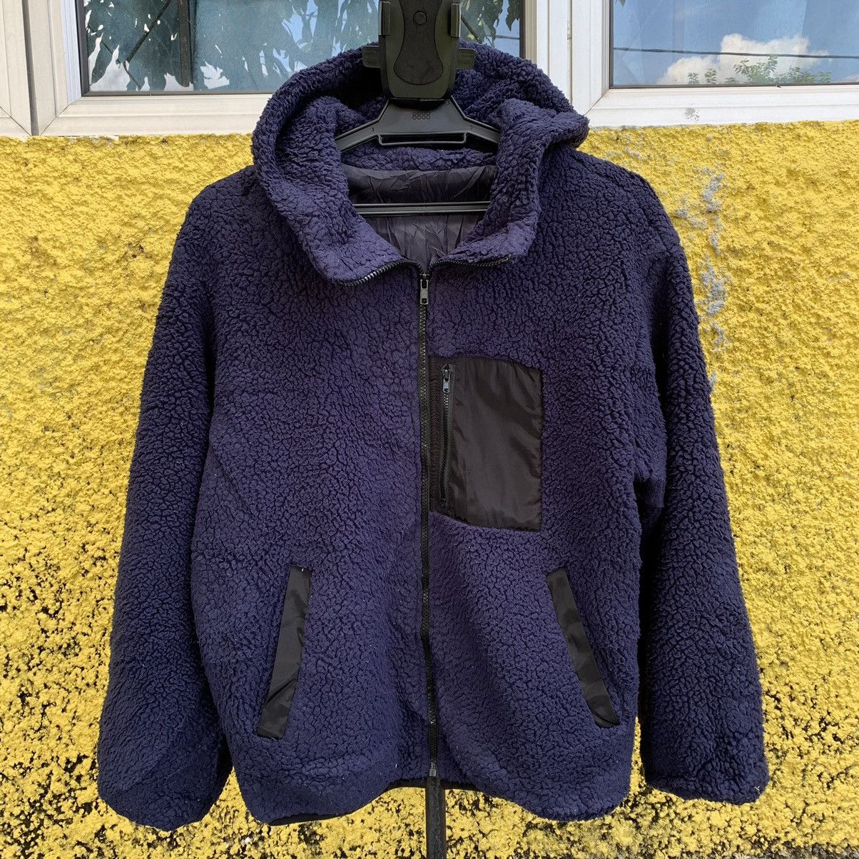 Japanese Brand Japanese brand deep pile fleece hoodie jacket Size US M / EU 48-50 / 2 - 1 Thumbnail