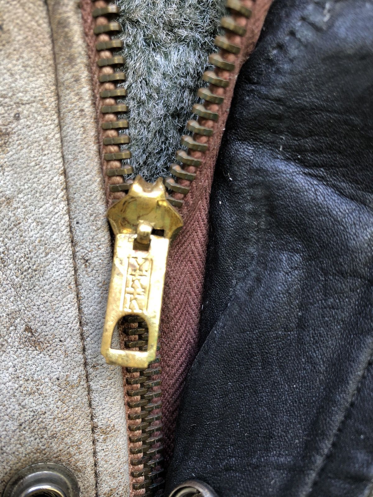 Genuine Leather × Vintage 80s Superior Smart Horse Hide Nice Aging Leather Jacket Size US L / EU 52-54 / 3 - 8 Thumbnail