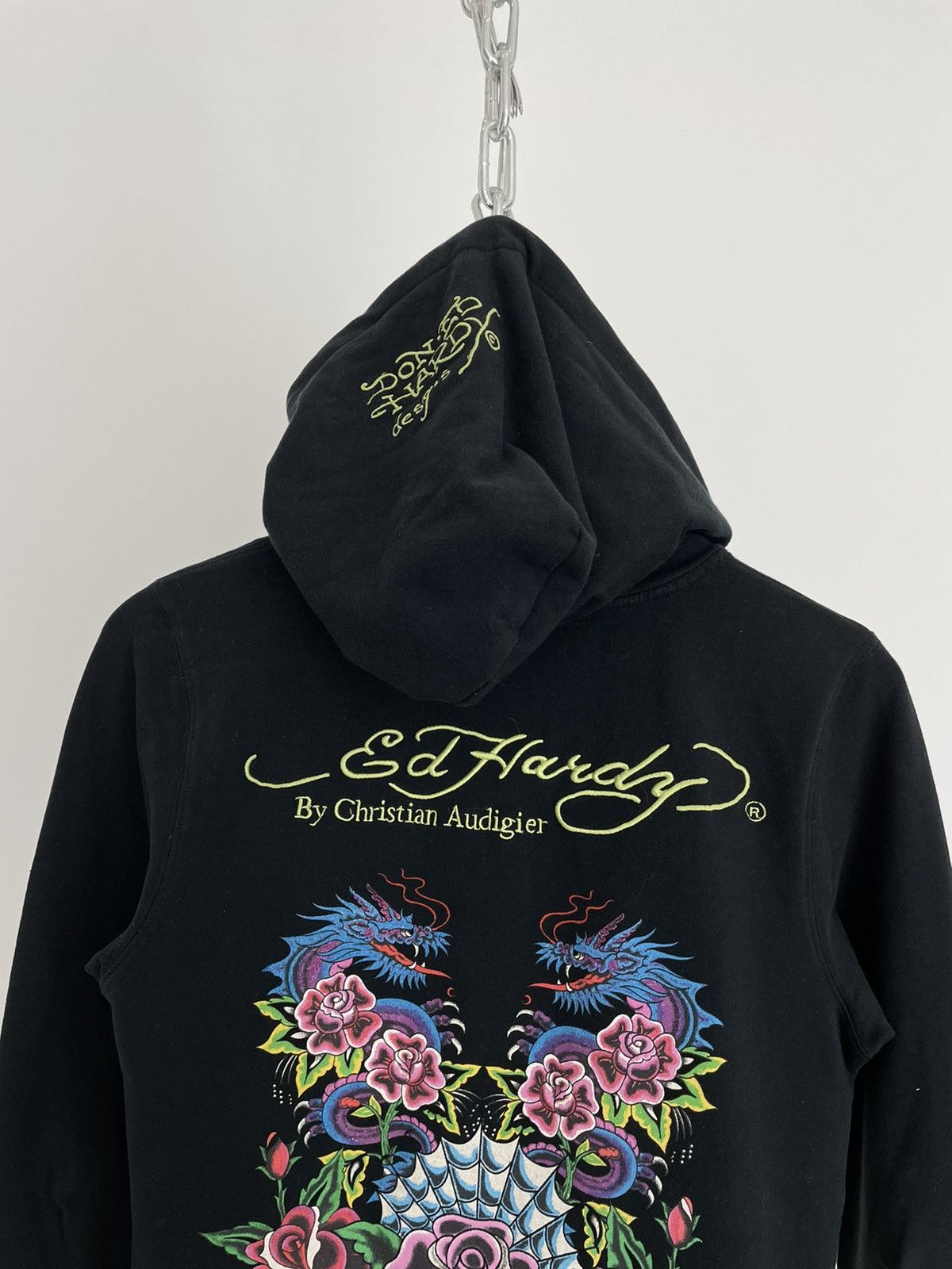 Ed Hardy Ed Hardy Zip Hoodie Rare Floral Print Size US S / EU 44-46 / 1 - 3 Thumbnail