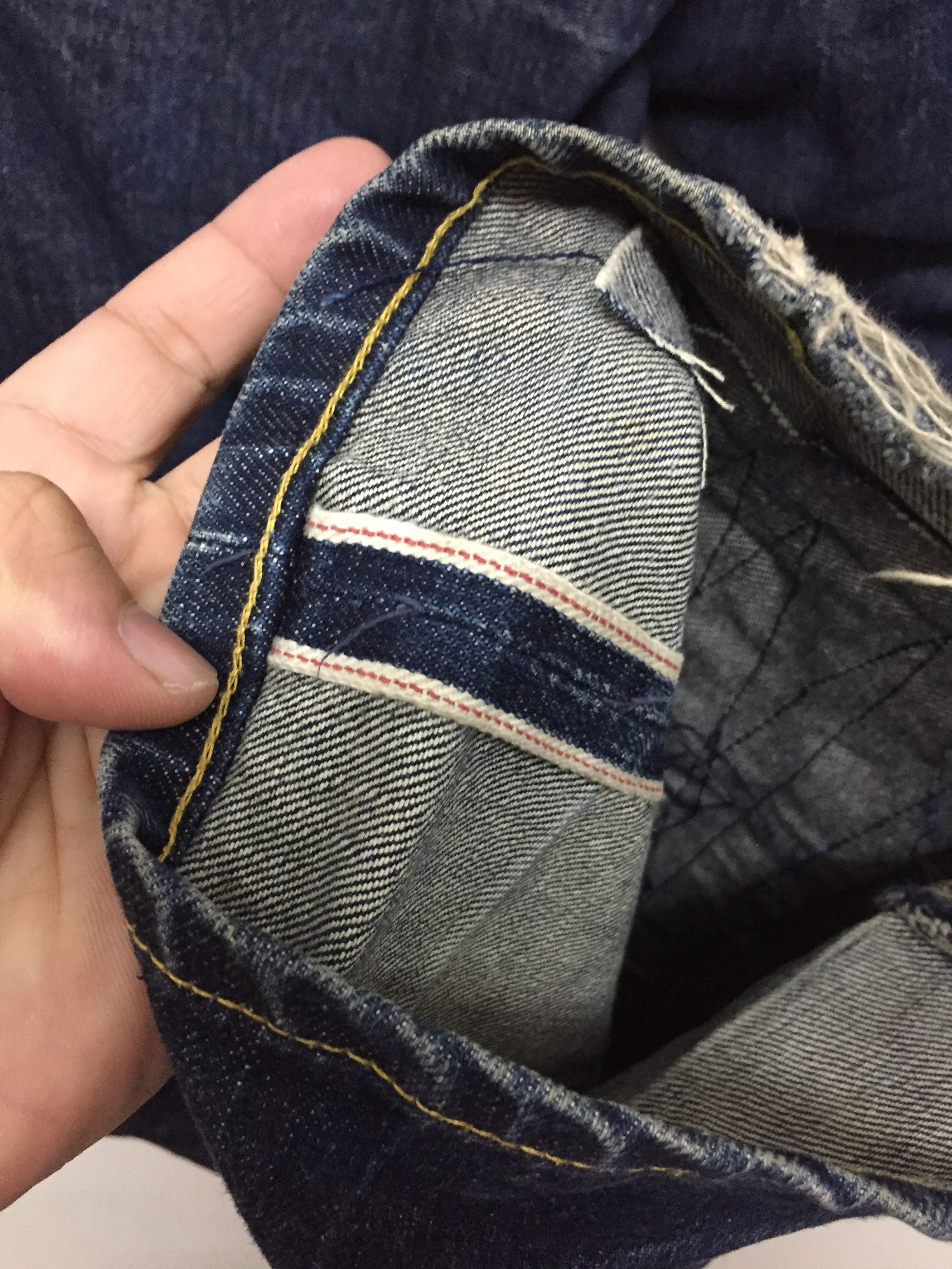 PHENOMENON MACKDADDY Hand Made Patchwork selvedge inspired Kapital Size US 34 / EU 50 - 13 Thumbnail