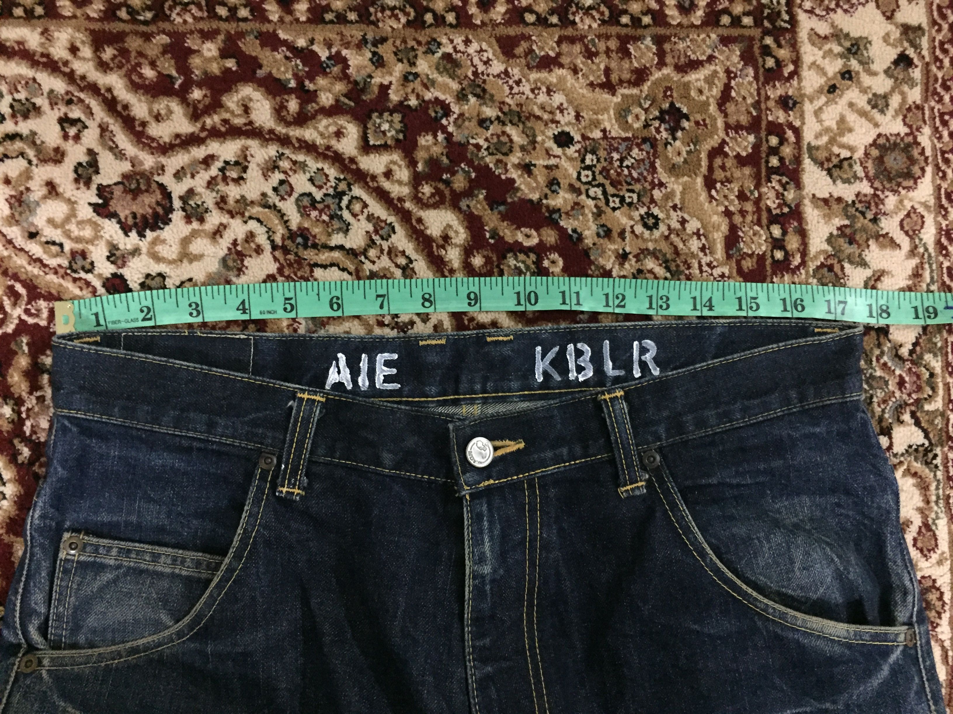 PHENOMENON MACKDADDY Hand Made Patchwork selvedge inspired Kapital Size US 34 / EU 50 - 15 Thumbnail