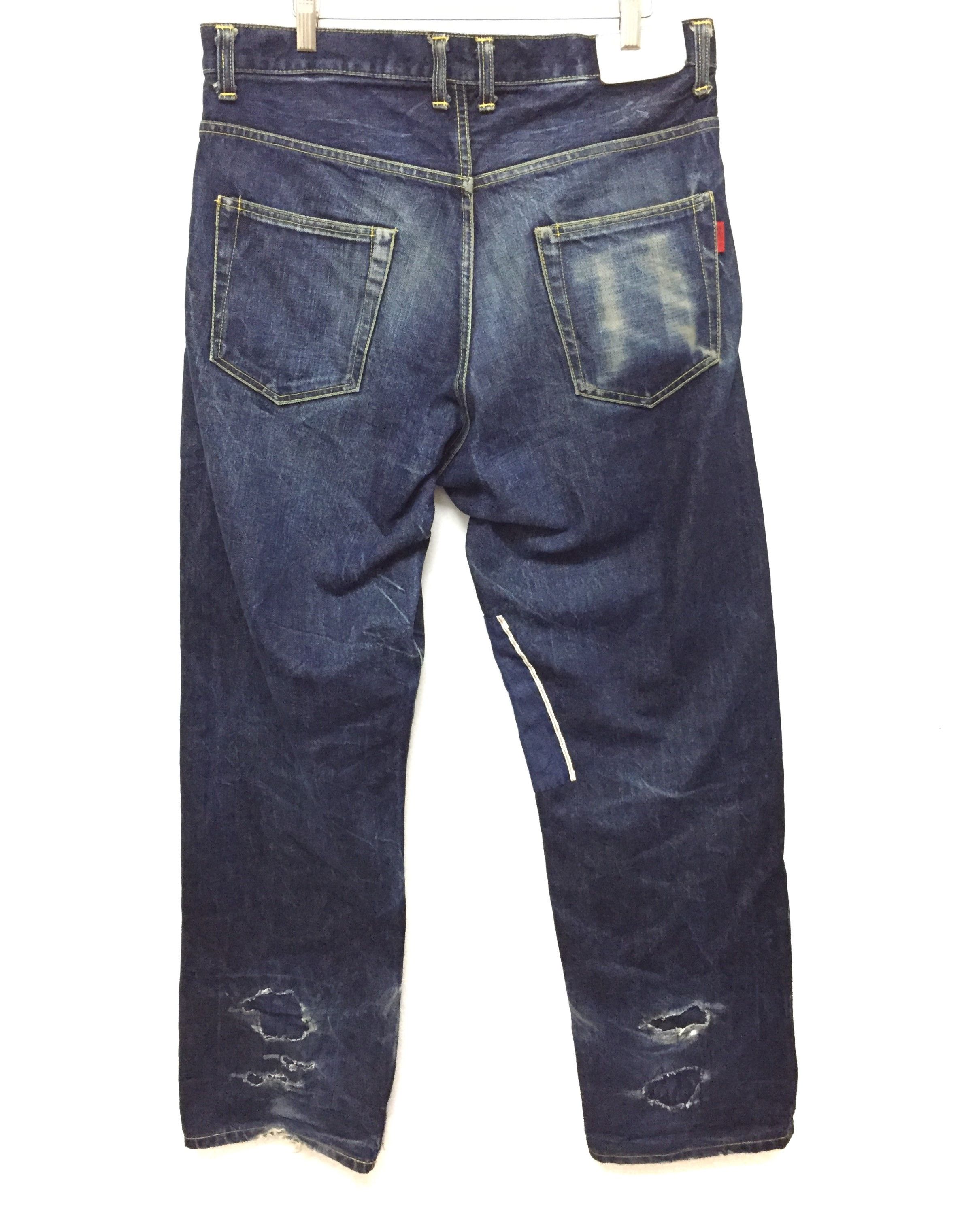 PHENOMENON MACKDADDY Hand Made Patchwork selvedge inspired Kapital Size US 34 / EU 50 - 8 Thumbnail