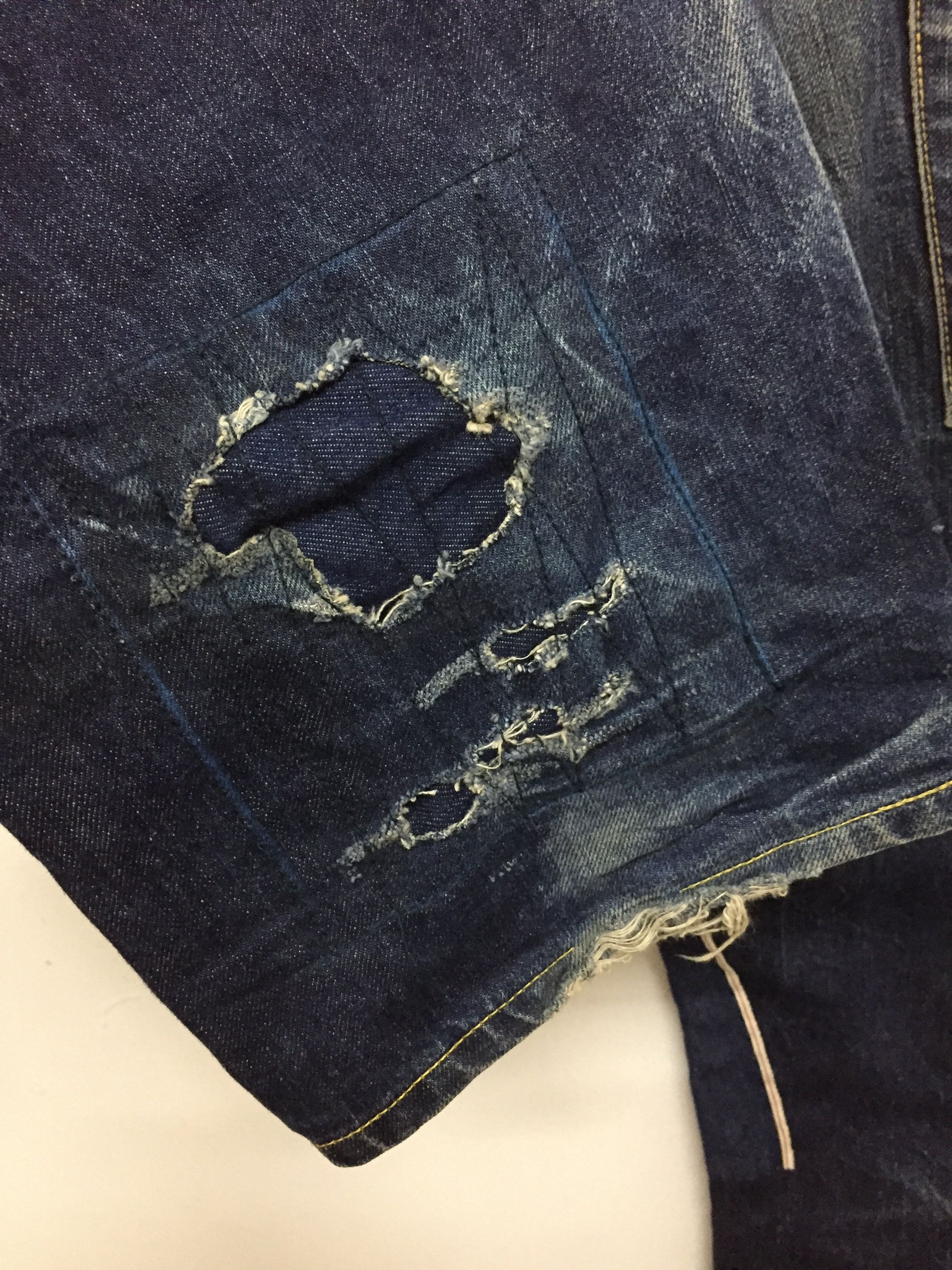 PHENOMENON MACKDADDY Hand Made Patchwork selvedge inspired Kapital Size US 34 / EU 50 - 12 Thumbnail
