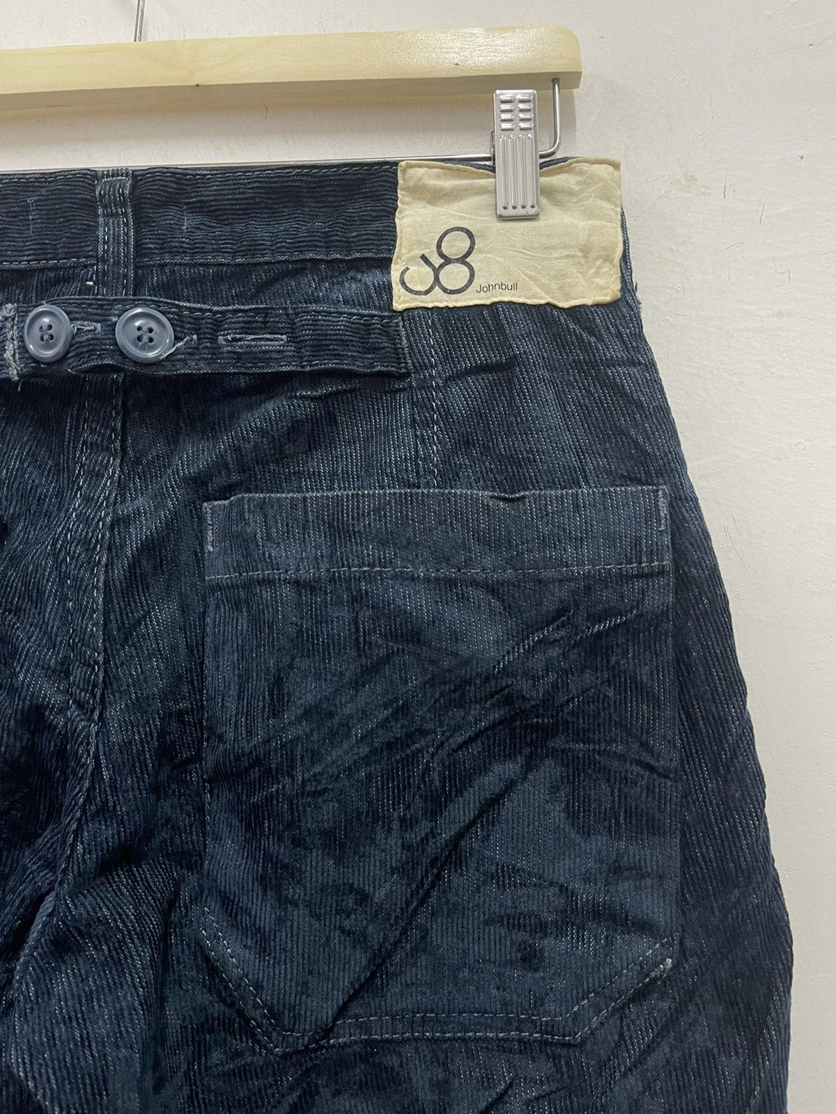 Johnbull Rare Vintage JOHNBULL Japan Corduroy Buckle Back Pant Size US 29 - 3 Thumbnail