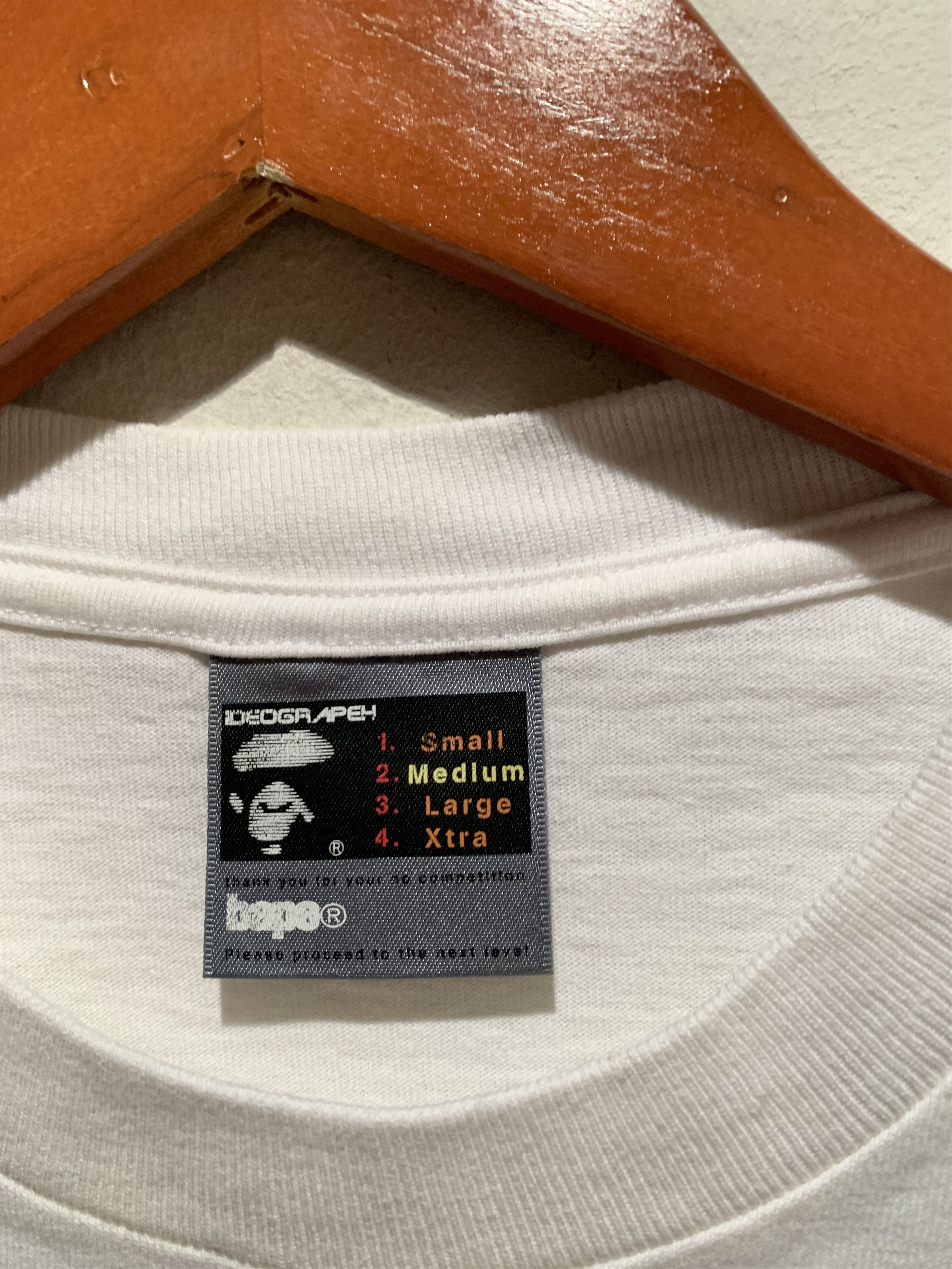 Bape × Vintage *RARE* Vintage A Bathing Ape Bape Special Agent T-Shirt - M Size US M / EU 48-50 / 2 - 3 Thumbnail