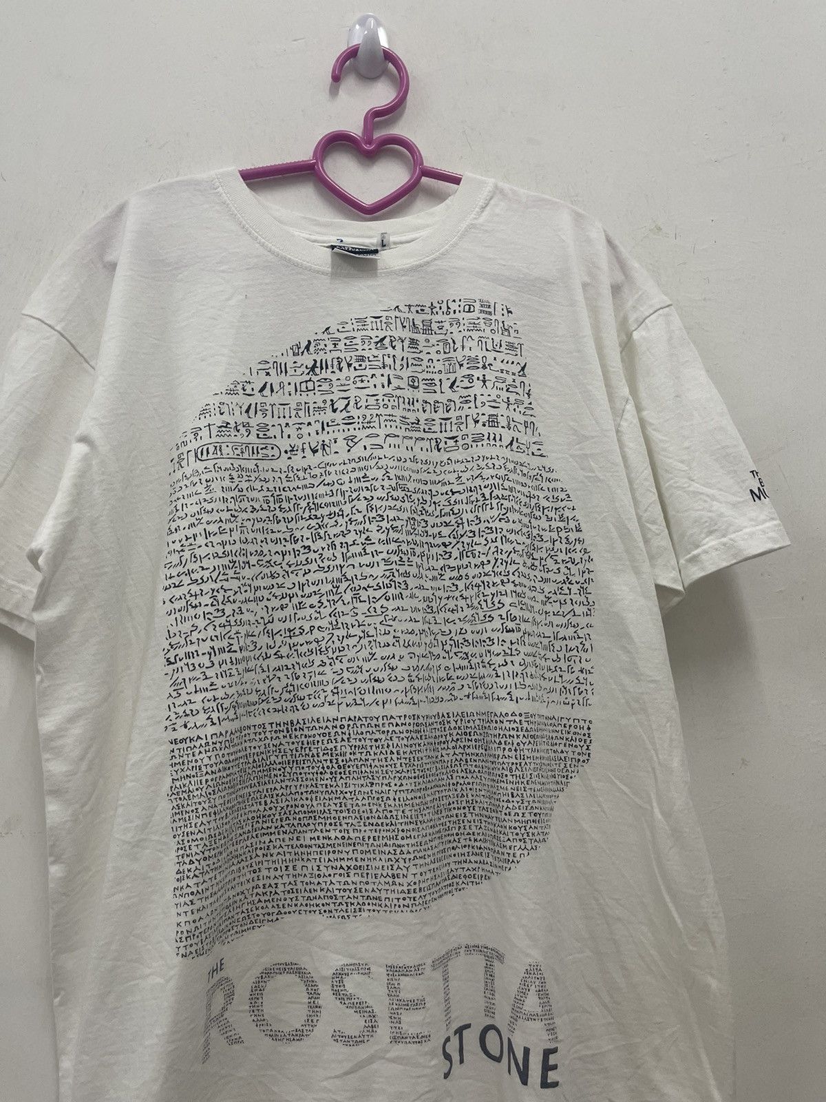 Vintage Rare Vintage THE ROSETTA STONE The British Museum Tee Size US L / EU 52-54 / 3 - 2 Thumbnail