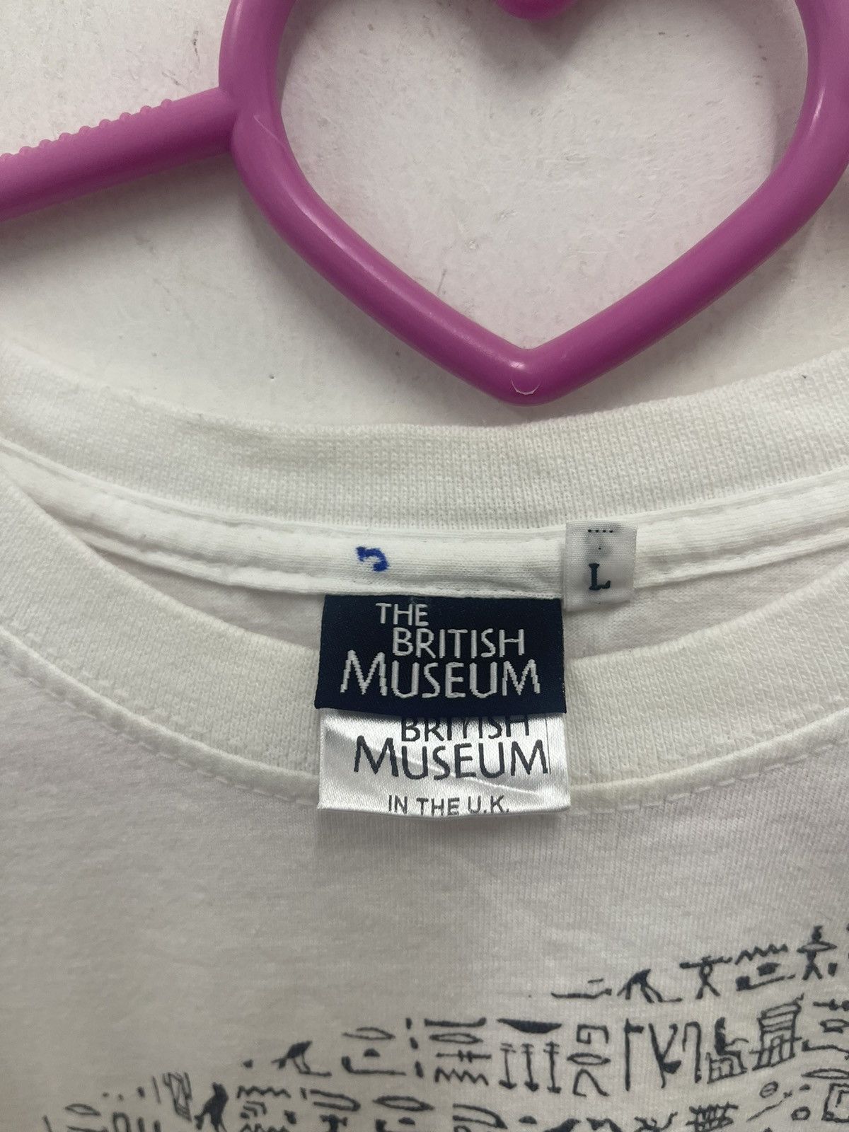 Vintage Rare Vintage THE ROSETTA STONE The British Museum Tee Size US L / EU 52-54 / 3 - 4 Thumbnail