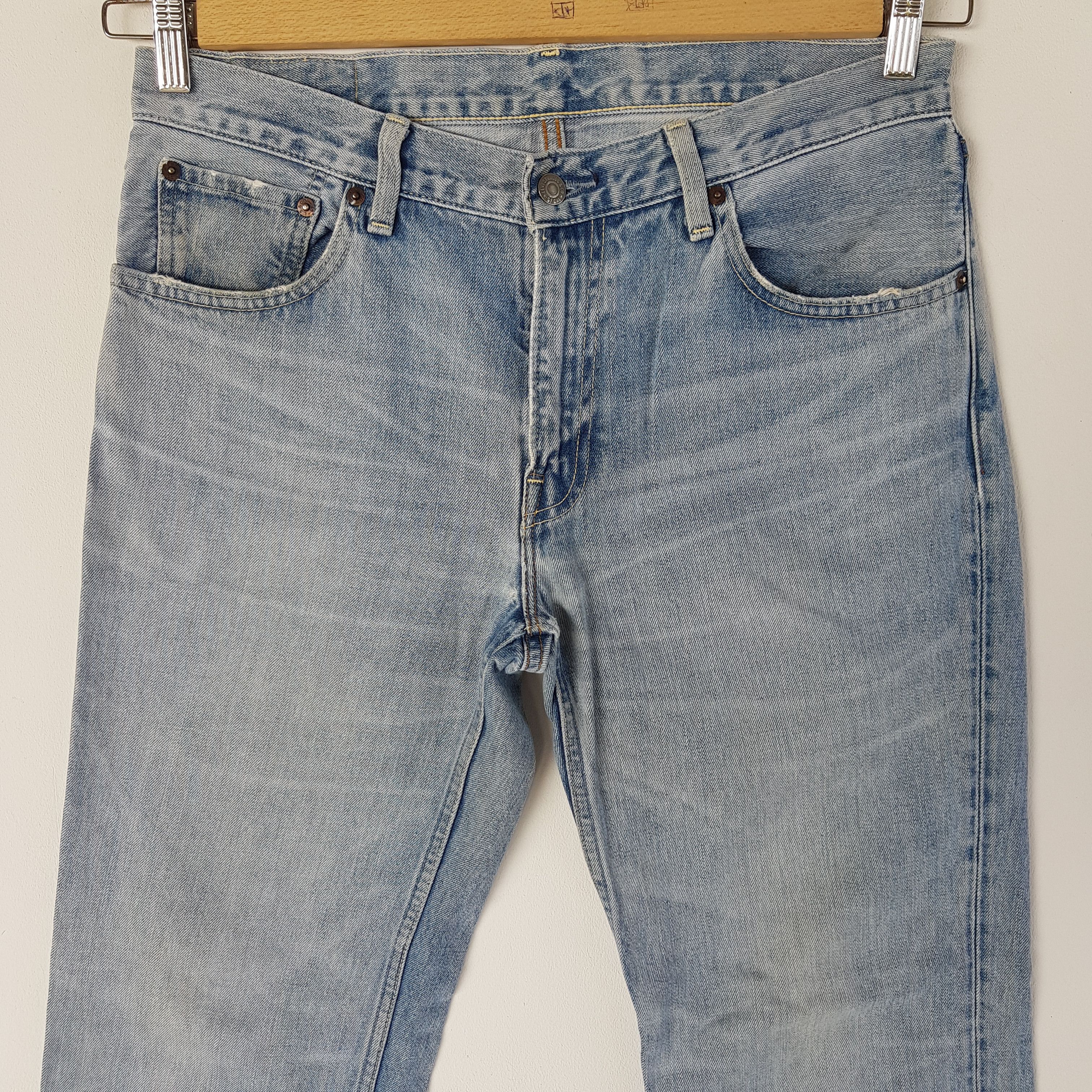 Levi's Vintage Levis 502 Selvedge Jeans Levi's Redline Faded Denim Size US 32 / EU 48 - 3 Thumbnail
