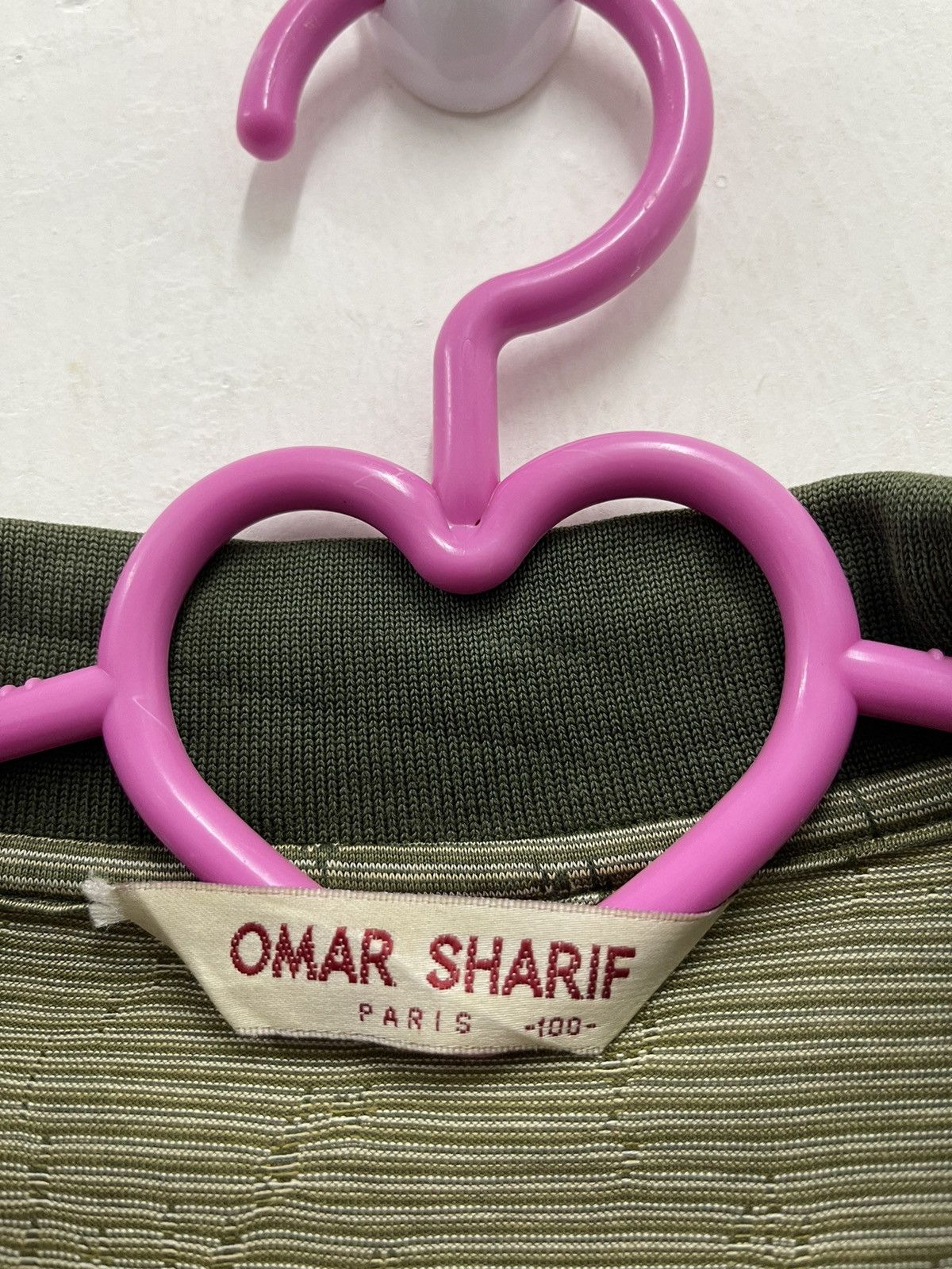 Japanese Brand Rare Vintage OMAR SHARIF Paris Single Pocket Polo Shirt Size US M / EU 48-50 / 2 - 4 Thumbnail