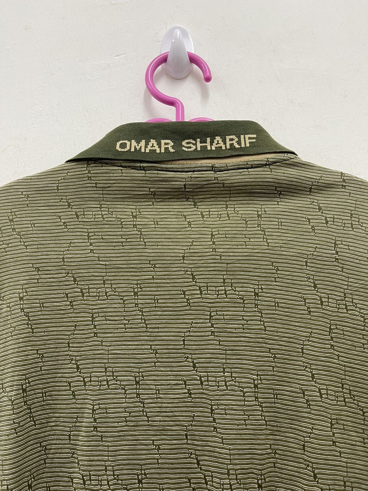 Japanese Brand Rare Vintage OMAR SHARIF Paris Single Pocket Polo Shirt Size US M / EU 48-50 / 2 - 6 Thumbnail