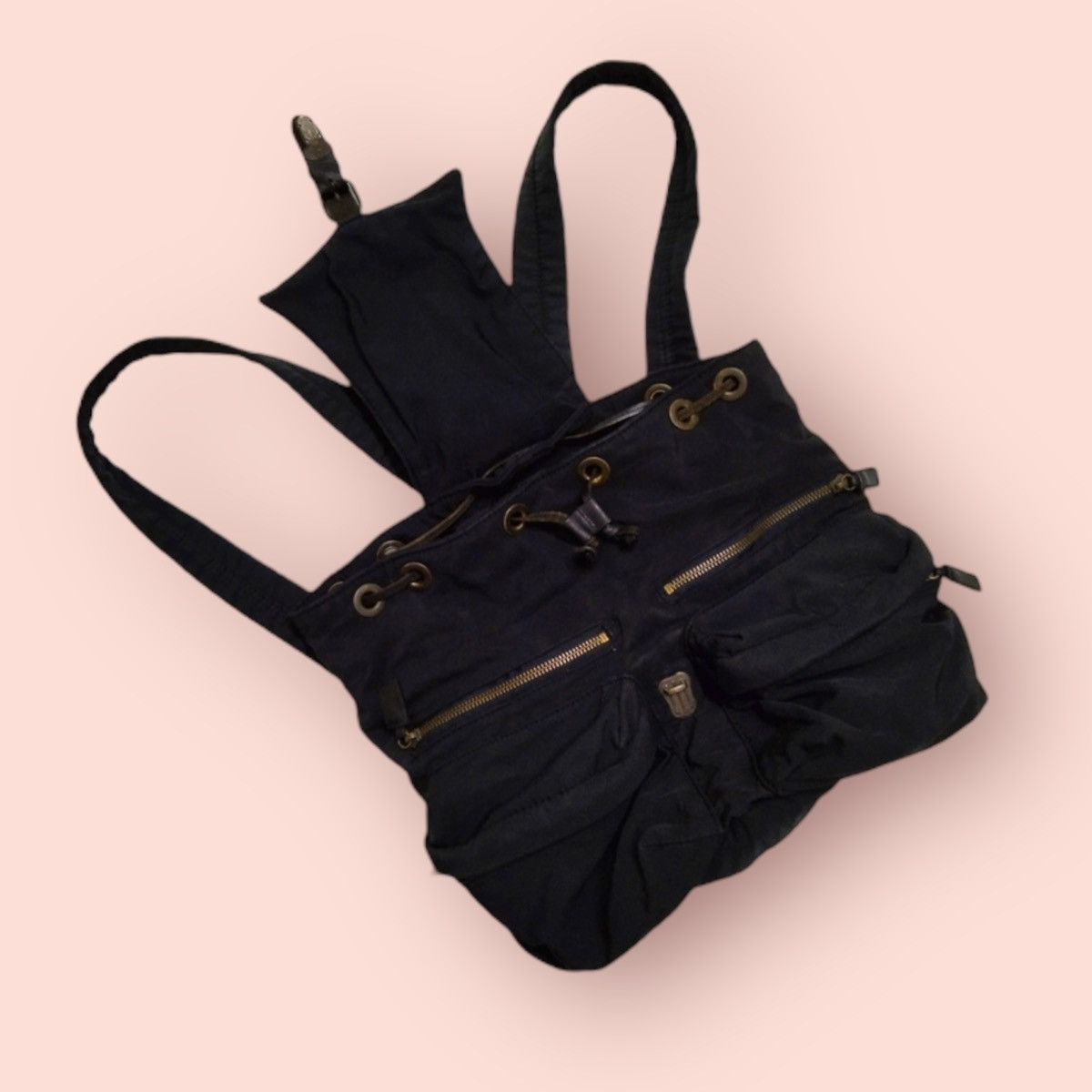 Barneys New York × Designer × Vintage VINTAGE BARNEY'S NEW YORK SMALL BACKPACK Size ONE SIZE - 5 Thumbnail