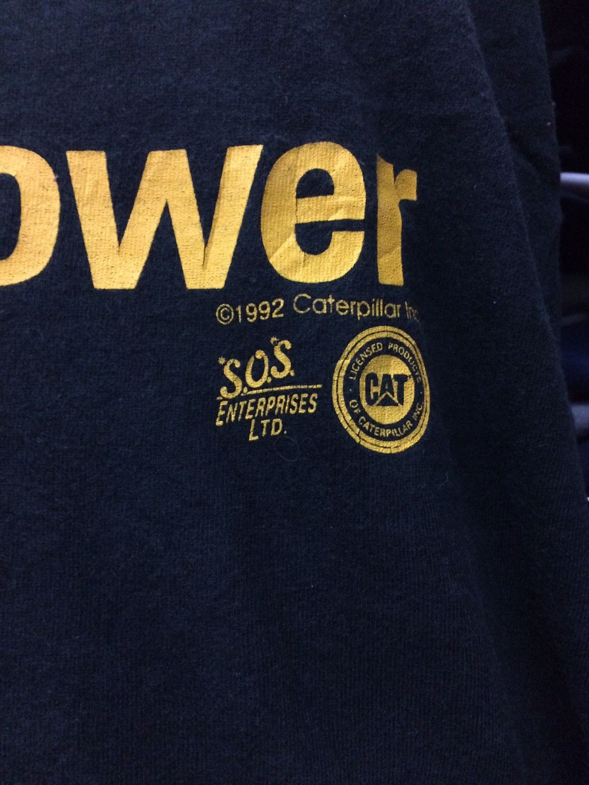 Caterpillar Vintage Caterpillar Diesel Power Tshirt Size US L / EU 52-54 / 3 - 3 Thumbnail