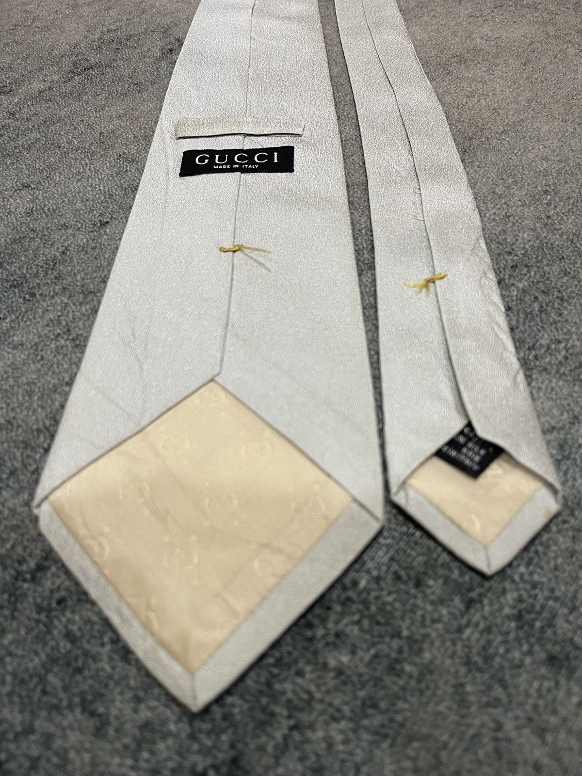 Gucci Gucci Silk Tie Size ONE SIZE - 10 Thumbnail