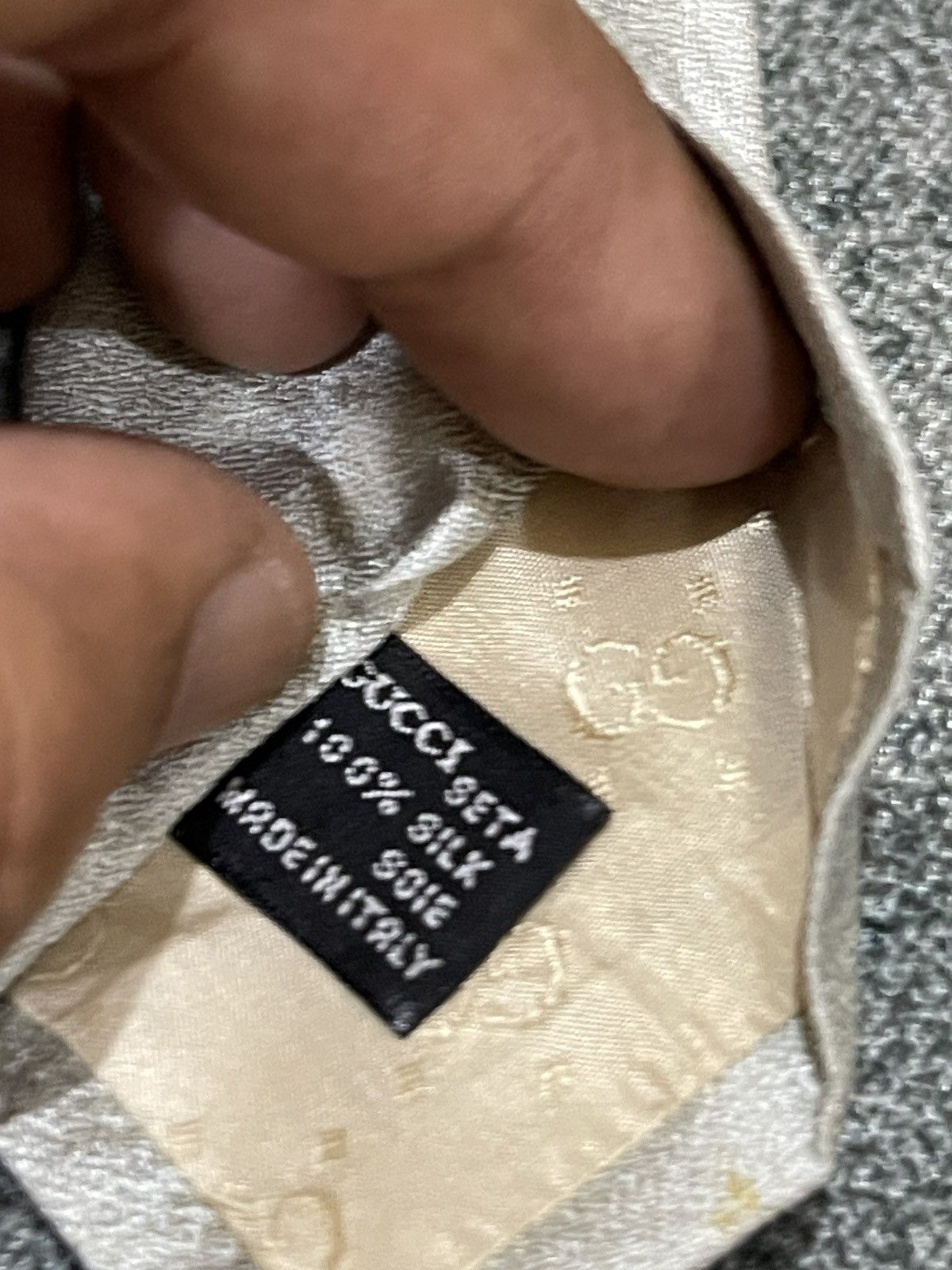 Gucci Gucci Silk Tie Size ONE SIZE - 8 Thumbnail