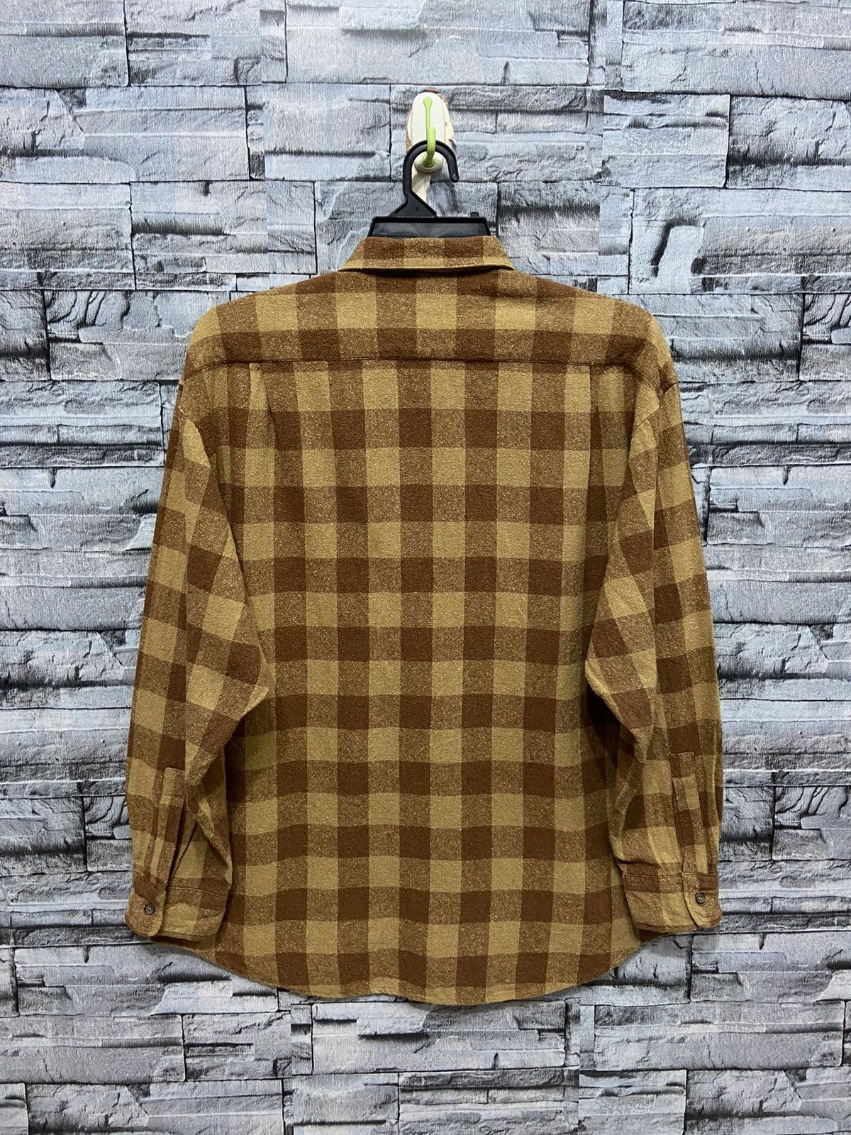 Japanese Brand Vintage Mr Junko flannel single pocket plaid size L fit XL Size US XL / EU 56 / 4 - 7 Thumbnail