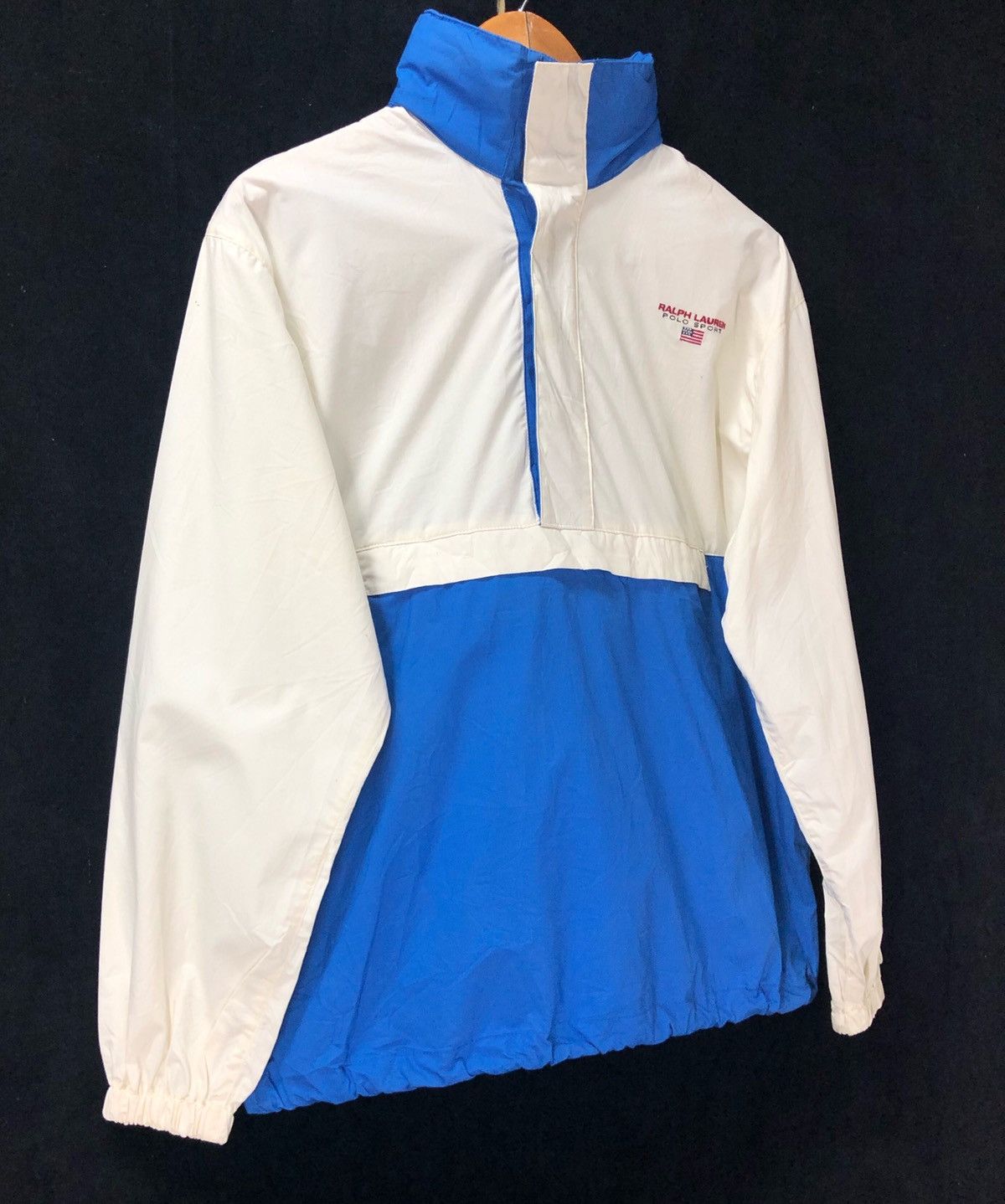 Polo Ralph Lauren × Ralph Lauren Vintage Ralph Lauren Polo Sport Pullover Windbreaker Jacket Size US S / EU 44-46 / 1 - 2 Thumbnail