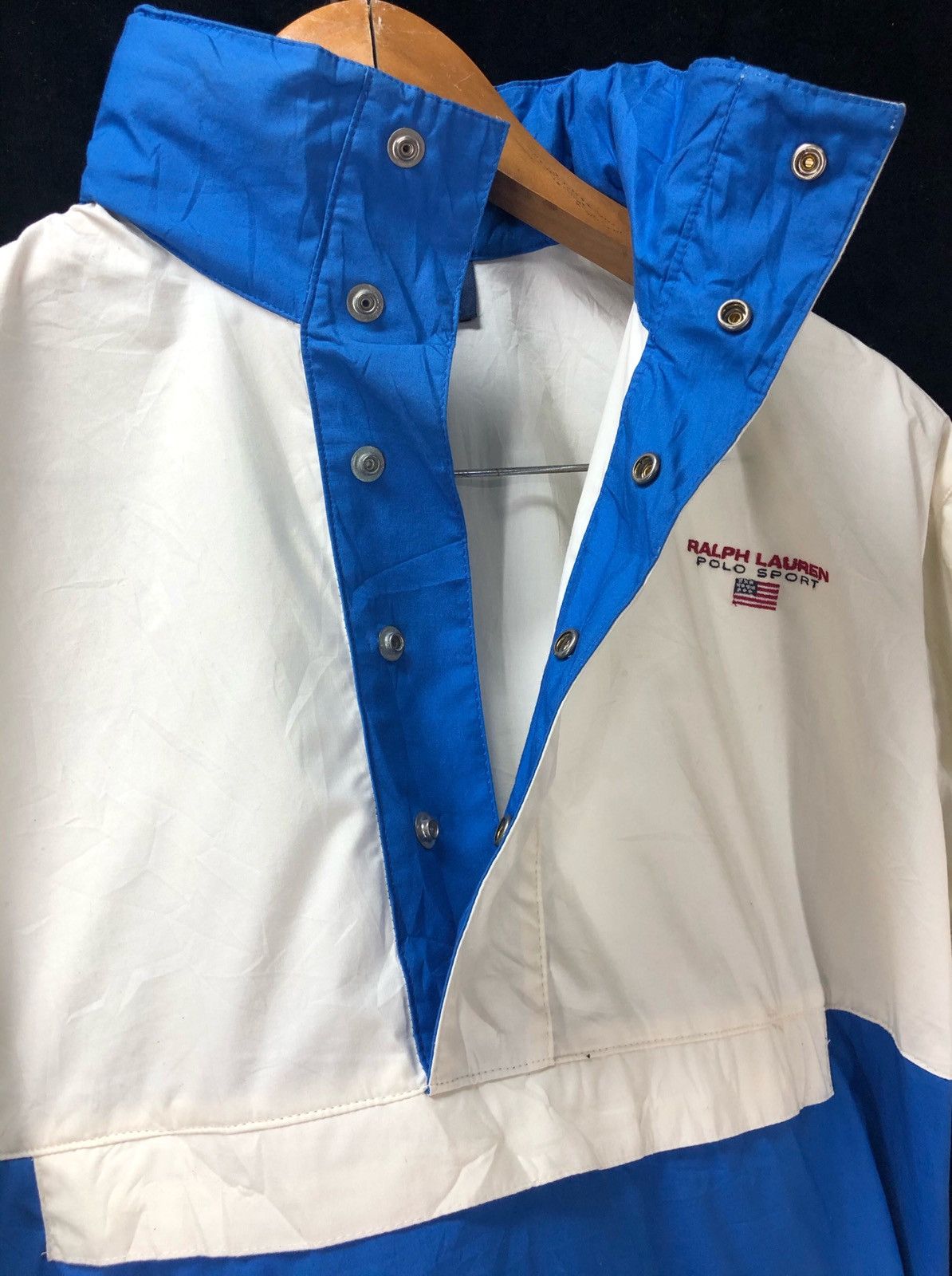 Polo Ralph Lauren × Ralph Lauren Vintage Ralph Lauren Polo Sport Pullover Windbreaker Jacket Size US S / EU 44-46 / 1 - 9 Thumbnail
