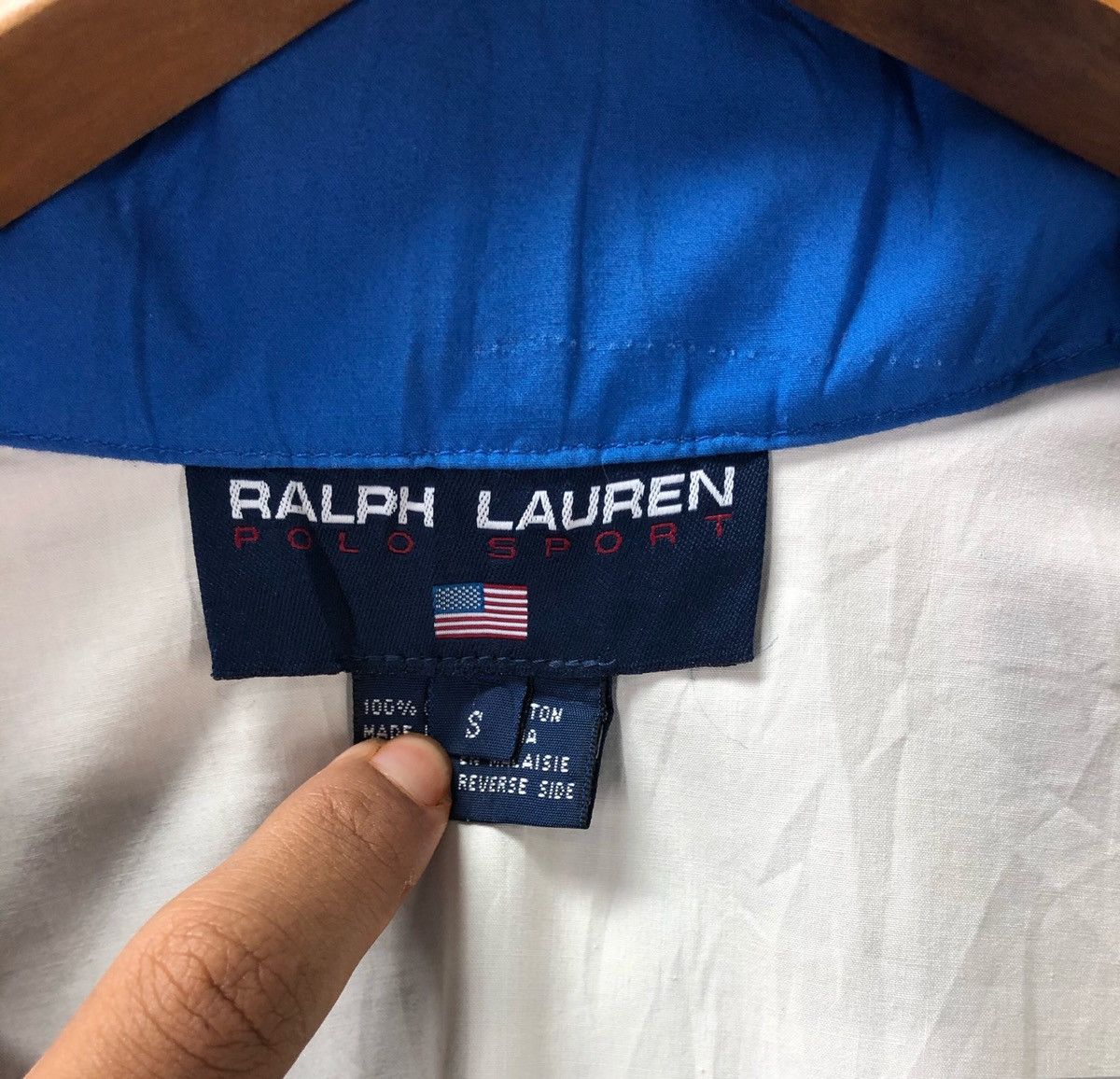 Polo Ralph Lauren × Ralph Lauren Vintage Ralph Lauren Polo Sport Pullover Windbreaker Jacket Size US S / EU 44-46 / 1 - 12 Thumbnail