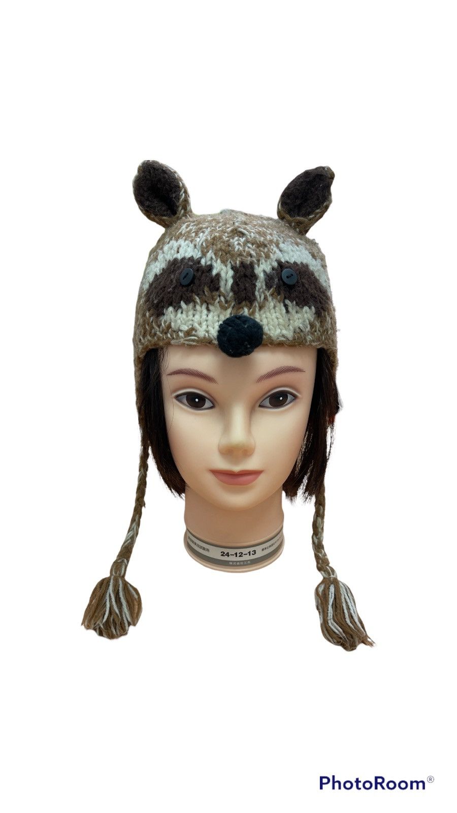Japanese Brand Rascally Racoon Beanie Hats Snow Caps Size ONE SIZE - 1 Thumbnail