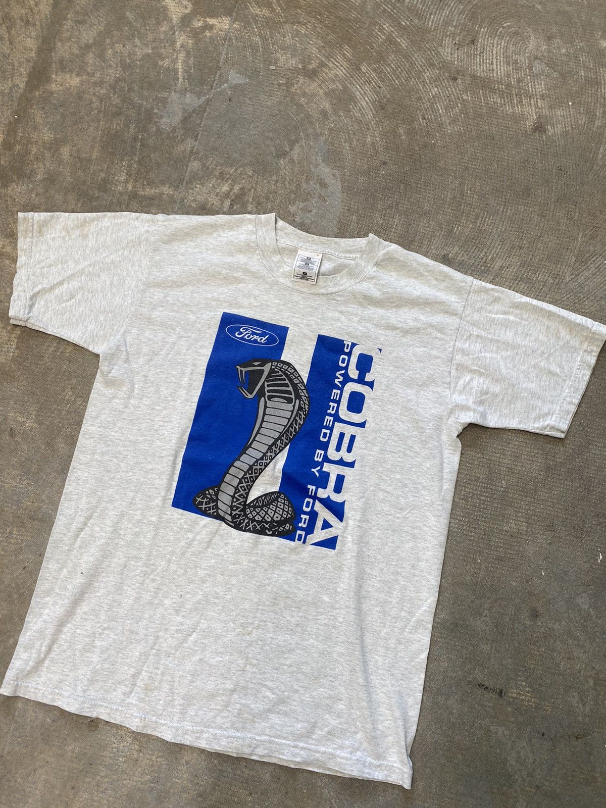 Vintage Vintage 90’s Ford Mustang Cobra T-Shirt Size US M / EU 48-50 / 2 - 1 Thumbnail