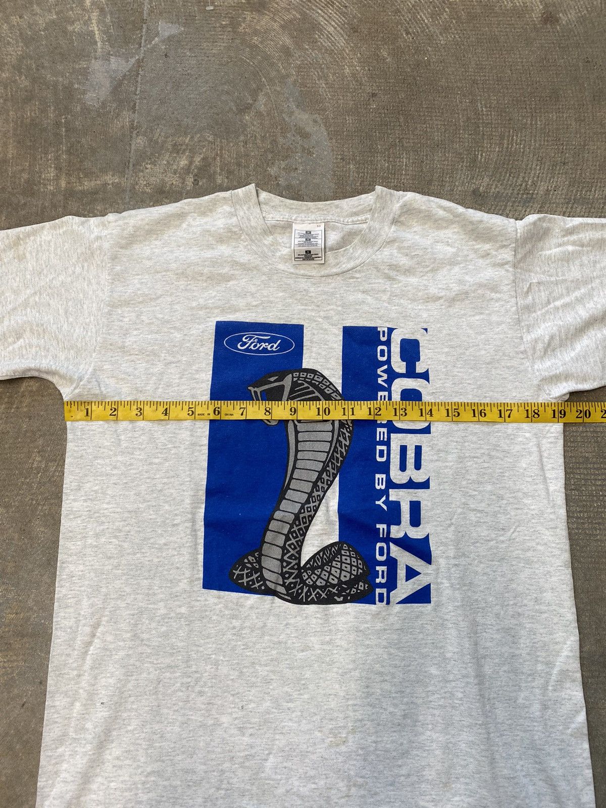 Vintage Vintage 90’s Ford Mustang Cobra T-Shirt Size US M / EU 48-50 / 2 - 9 Thumbnail