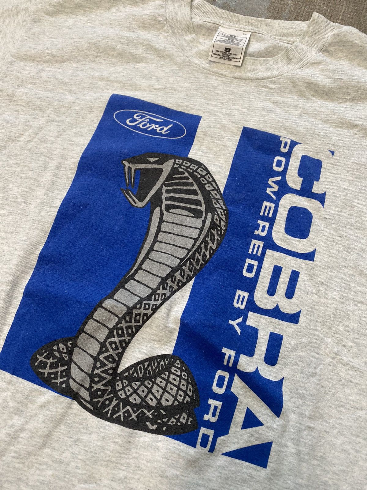 Vintage Vintage 90’s Ford Mustang Cobra T-Shirt Size US M / EU 48-50 / 2 - 3 Thumbnail