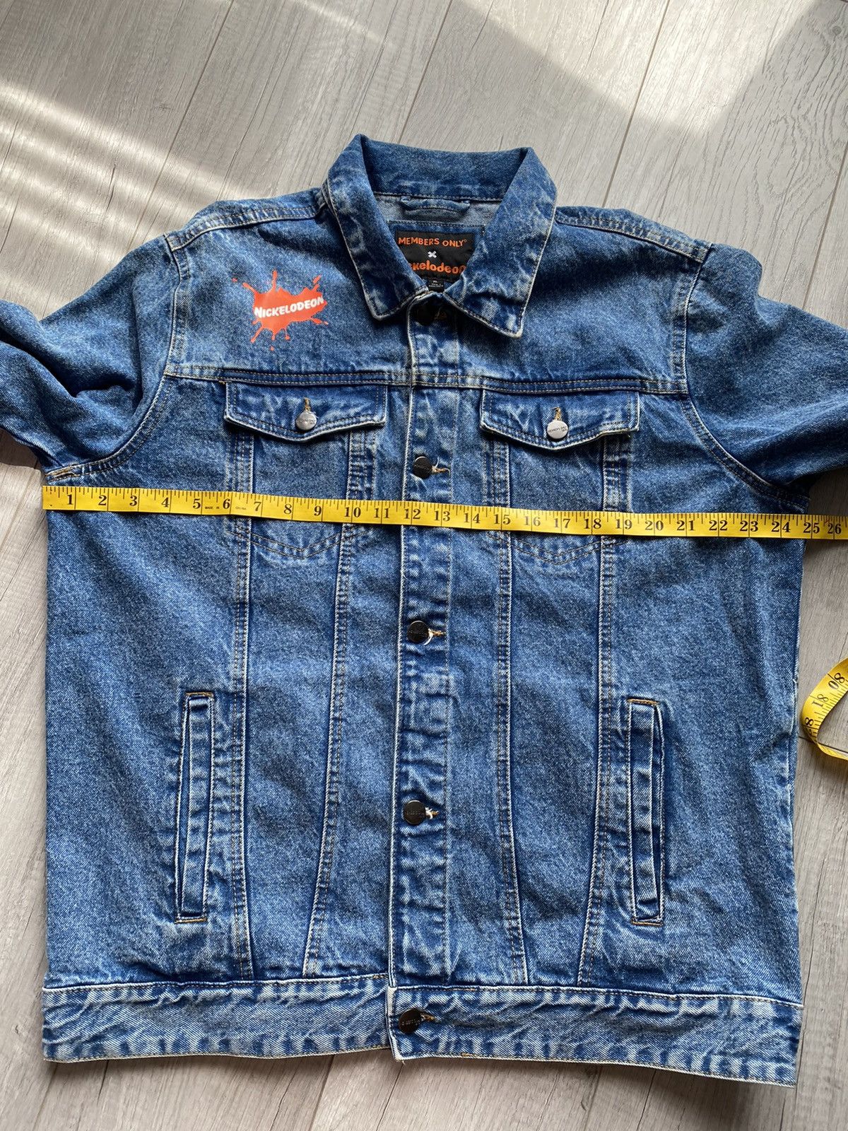 Members Only × Nickelodeon Members Only X Rugrats Nickelodeon Denim Trucker Jacket Size US XL / EU 56 / 4 - 10 Thumbnail