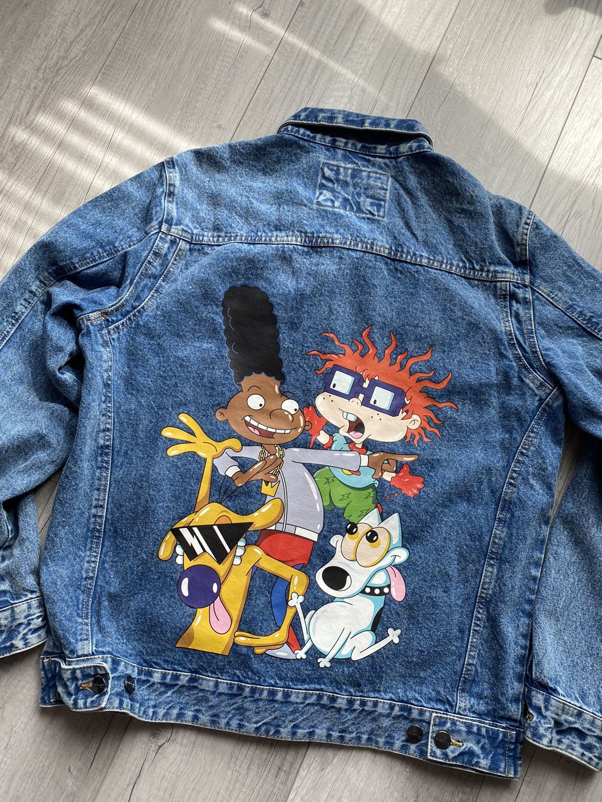 Members Only x Nickelodeon top Cartoon Denim