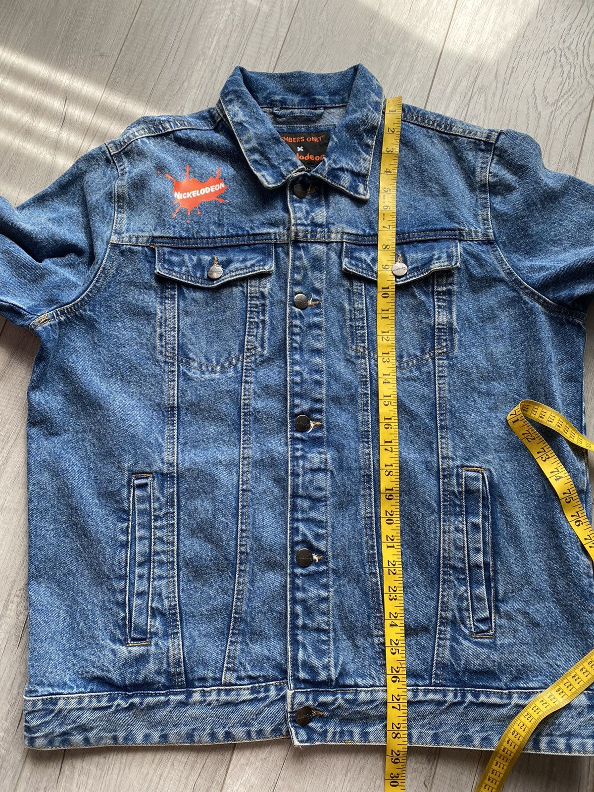 Members Only × Nickelodeon Members Only X Rugrats Nickelodeon Denim Trucker Jacket Size US XL / EU 56 / 4 - 12 Thumbnail