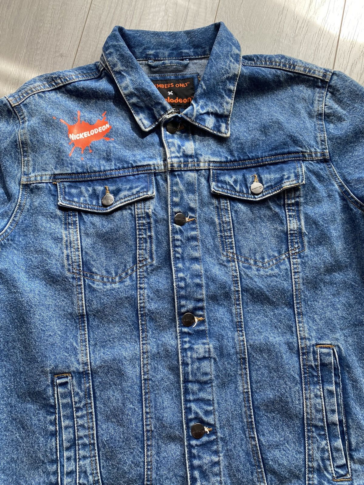 Members Only × Nickelodeon Members Only X Rugrats Nickelodeon Denim Trucker Jacket Size US XL / EU 56 / 4 - 6 Thumbnail