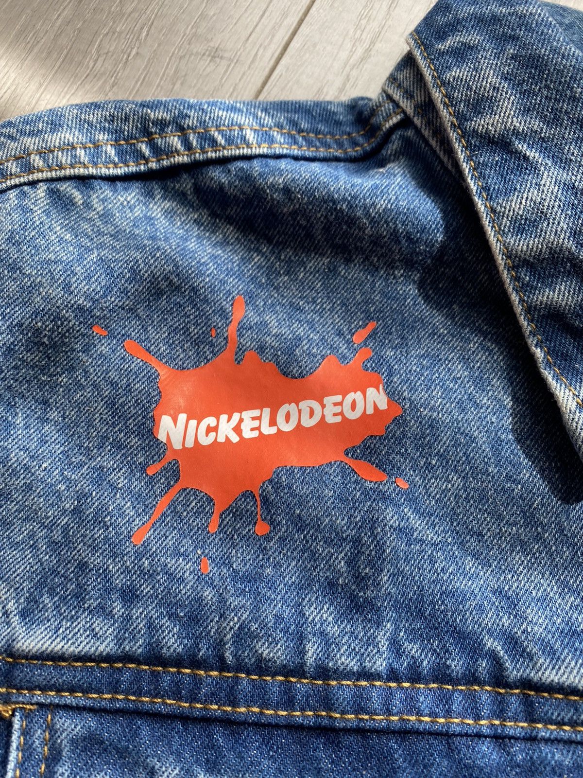 Members Only × Nickelodeon Members Only X Rugrats Nickelodeon Denim Trucker Jacket Size US XL / EU 56 / 4 - 7 Thumbnail