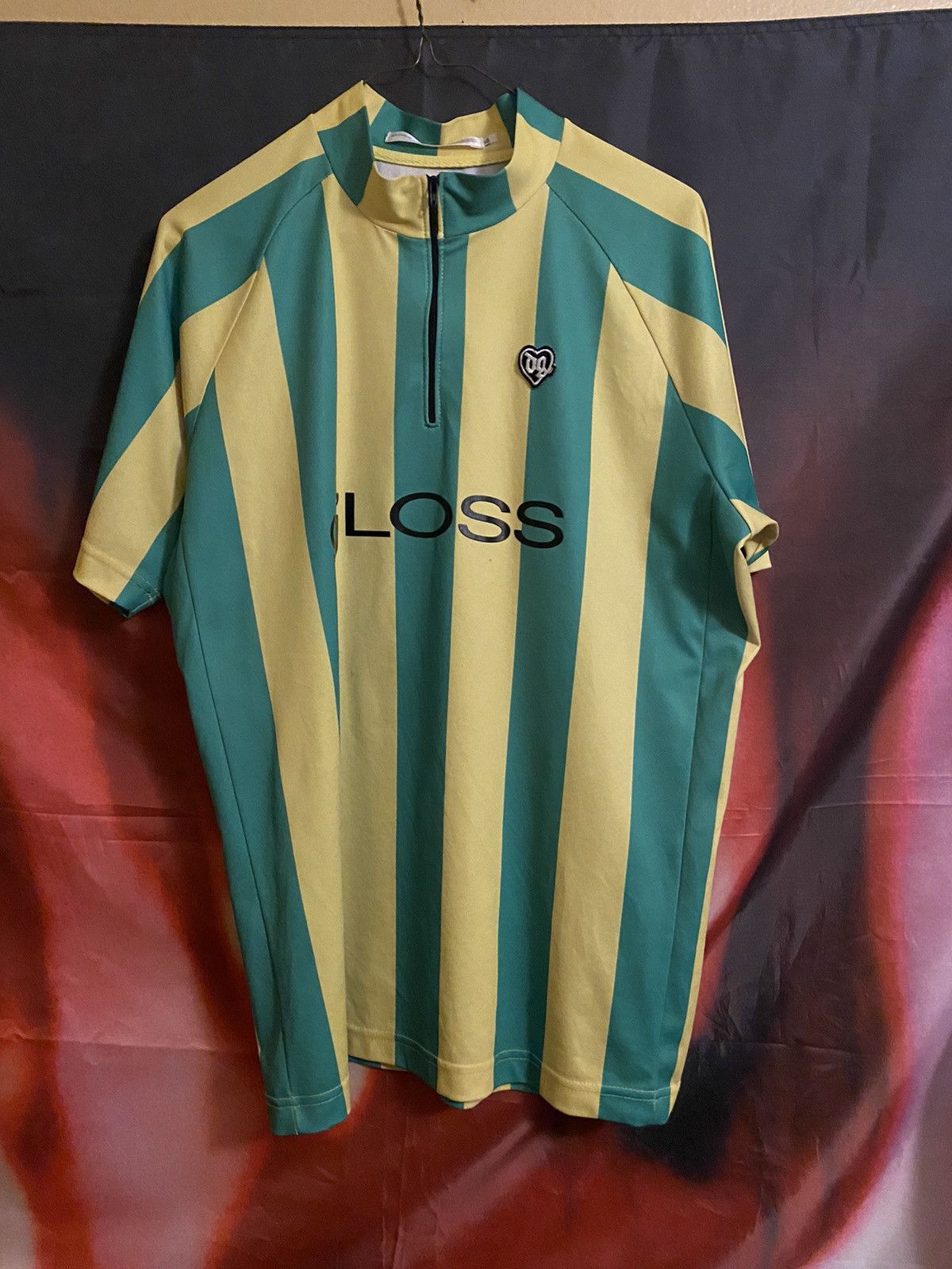 Pre-owned Drain Gang X Sad Boys Ecco2k G'loss Brazil Jersey In Green