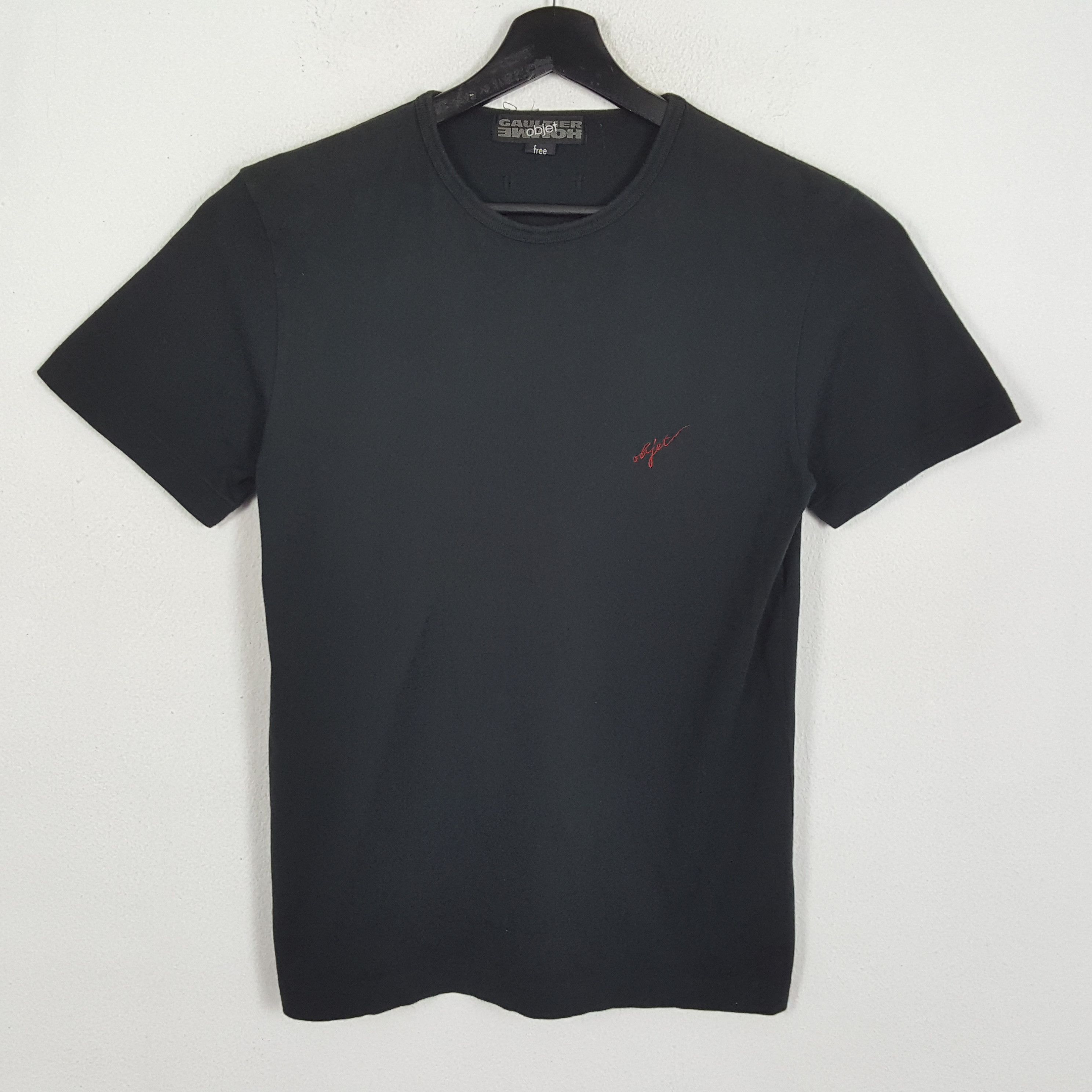 GAULTIER HOMME OBJET Designer Brand Plain Style Tshirt