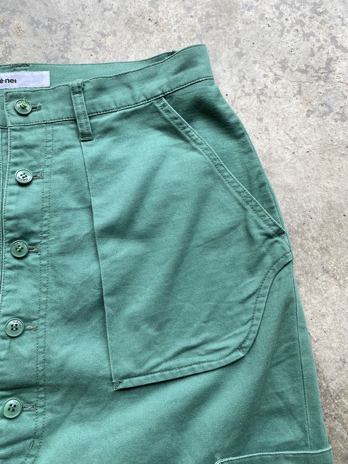 Issey Miyake 💥Ne-net by ISSEY MIYAKE High Rise Multipocket Short Pant Size US 30 / EU 46 - 3 Thumbnail