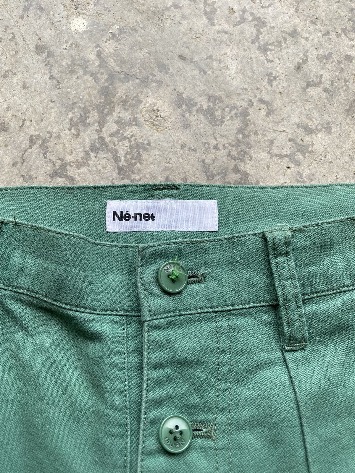 Issey Miyake 💥Ne-net by ISSEY MIYAKE High Rise Multipocket Short Pant Size US 30 / EU 46 - 7 Thumbnail