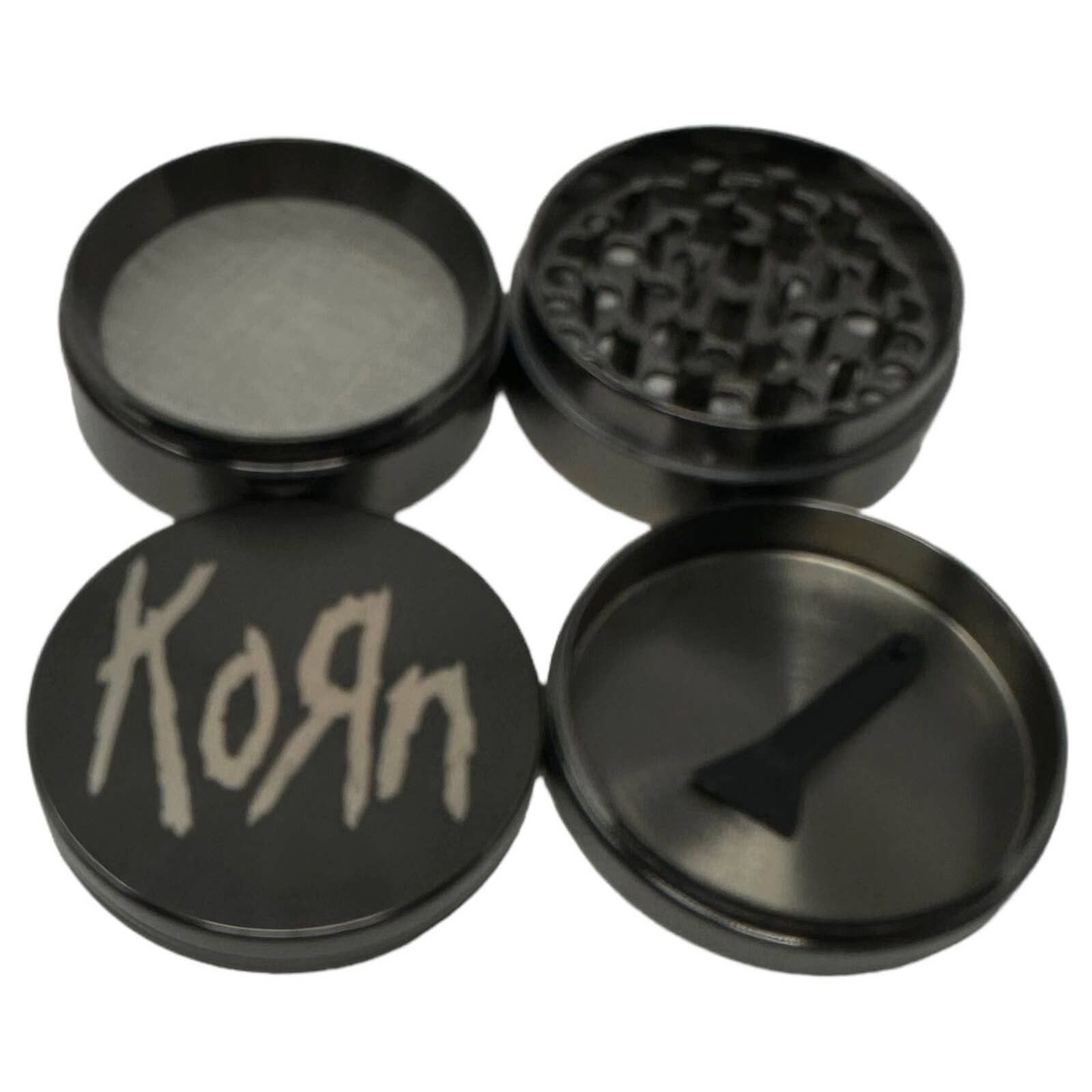 Other Korn Oitanium 4 Part 3 Chamber Herb Tobacco Spice Grinder Size ONE SIZE - 4 Thumbnail